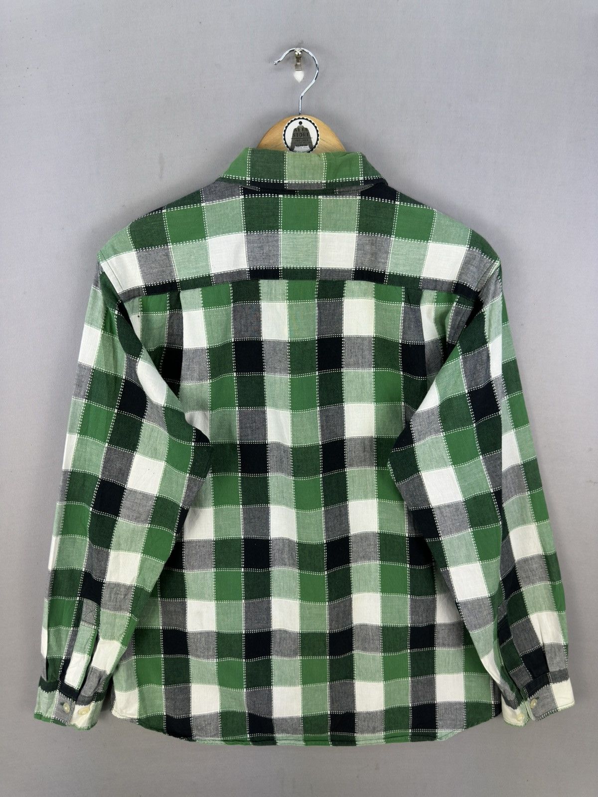 Converse Converse Plaid Check Flannel Shirt Size US L / EU 52-54 / 3 - 4 Thumbnail