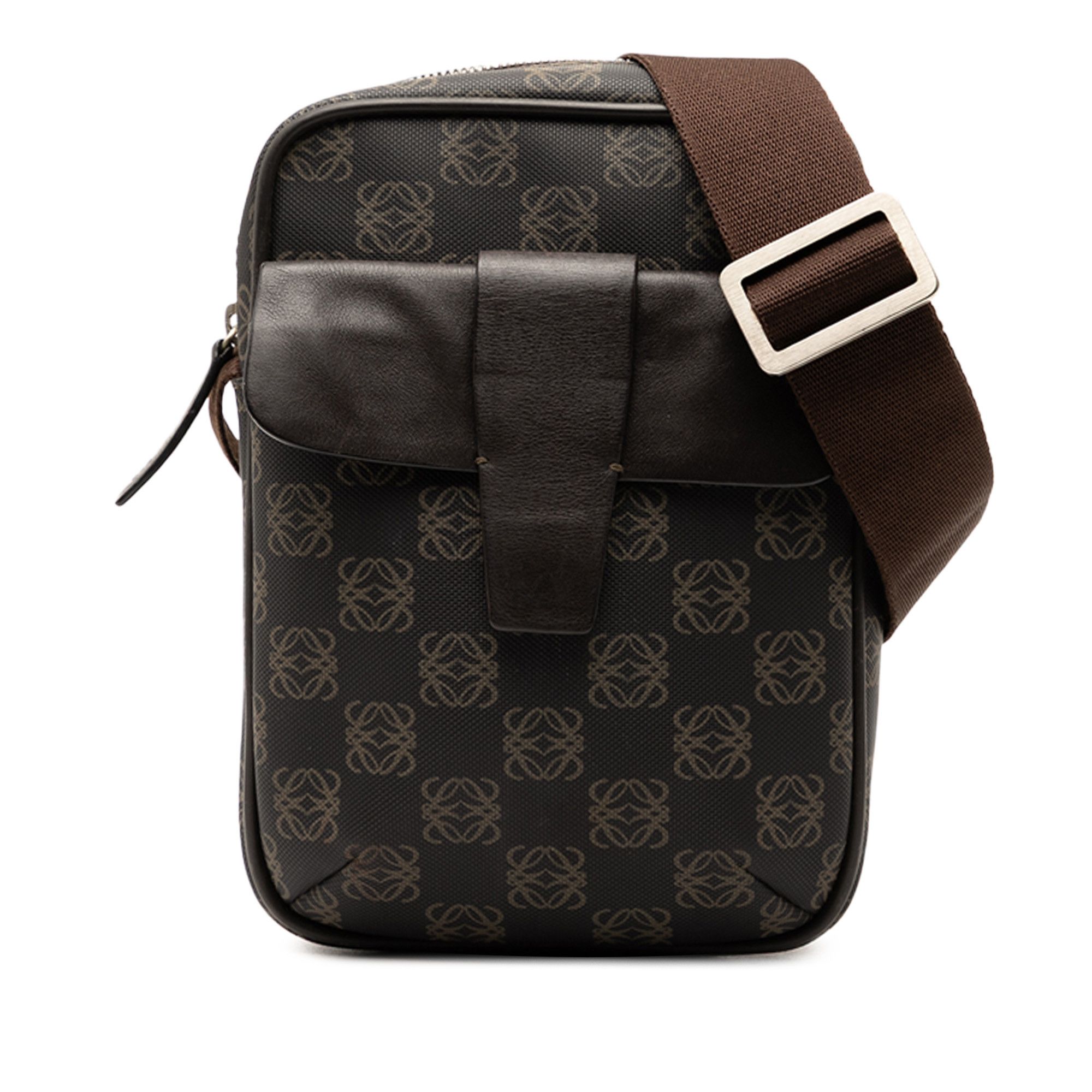 Loewe LOEWE Anagram Coated Canvas Crossbody Size ONE SIZE - 1 Thumbnail