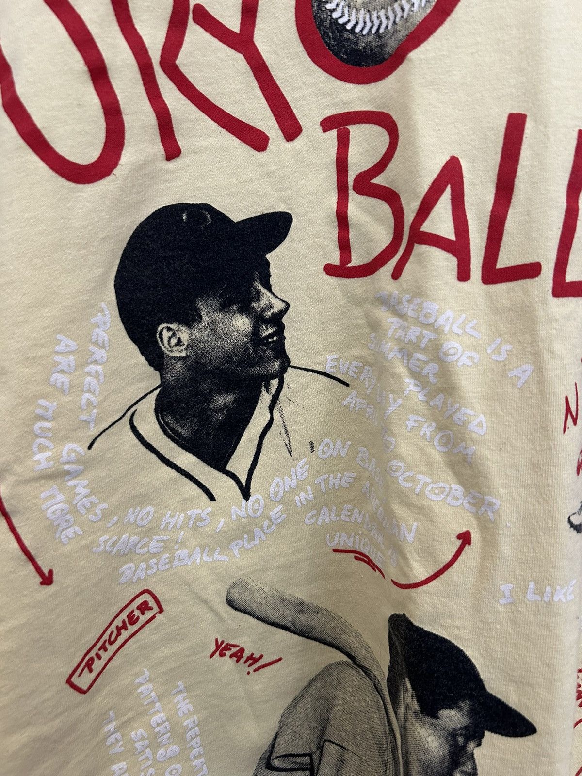 Vintage Vintage 80s Furyo Baseball AOP Shirt Size US XL / EU 56 / 4 - 4 Thumbnail