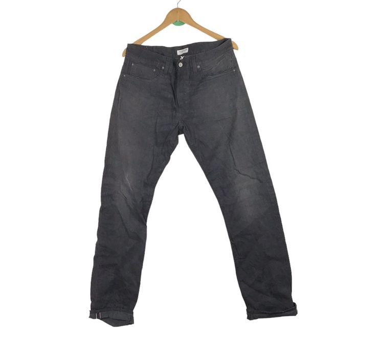 Ron Herman Ron Herman Selvage Denim Black Colour Size 34 | Grailed