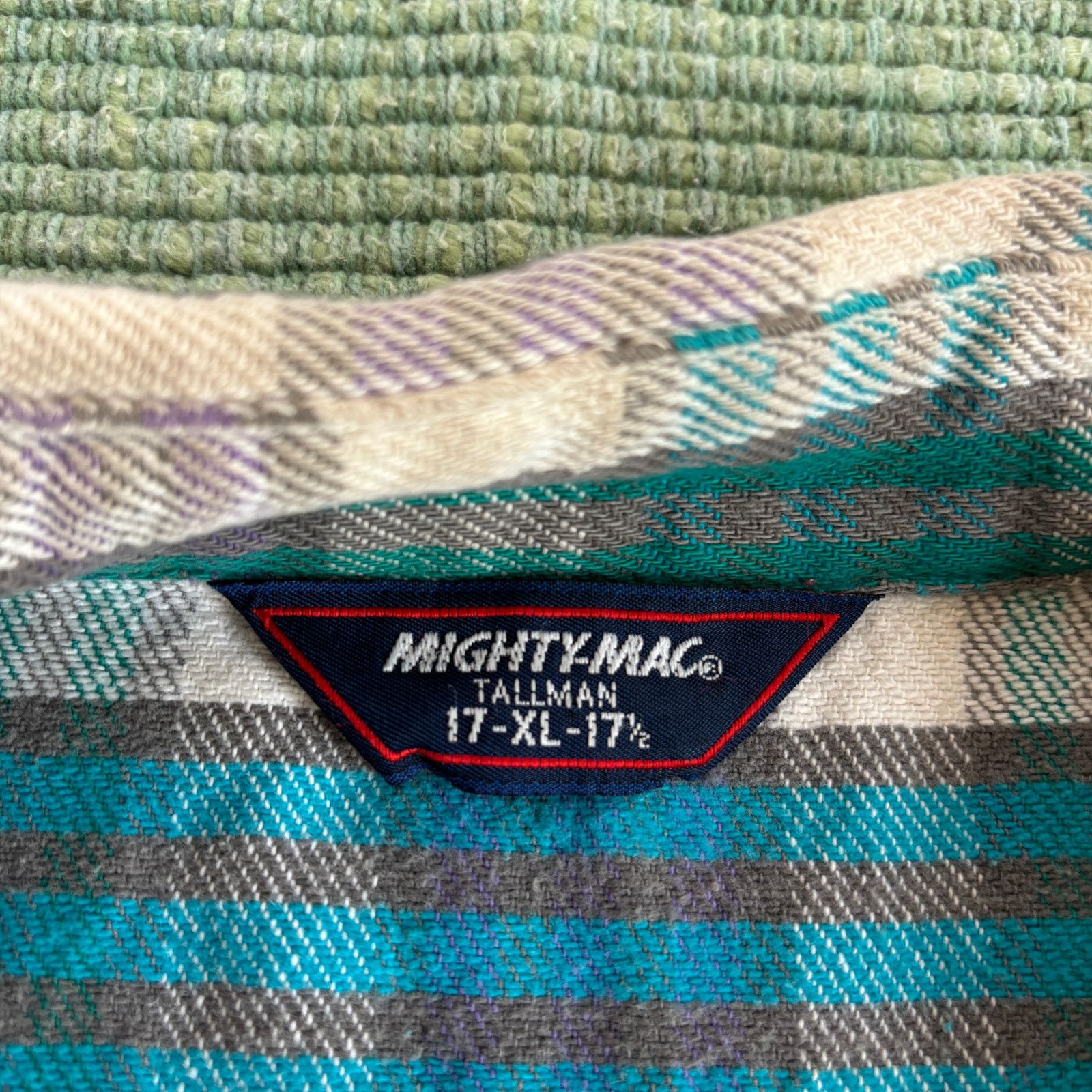 Vintage Vintage Thick Cotton Mighty Mac Plaid Flannel Shirt Sz XL Size US XL / EU 56 / 4 - 3 Thumbnail