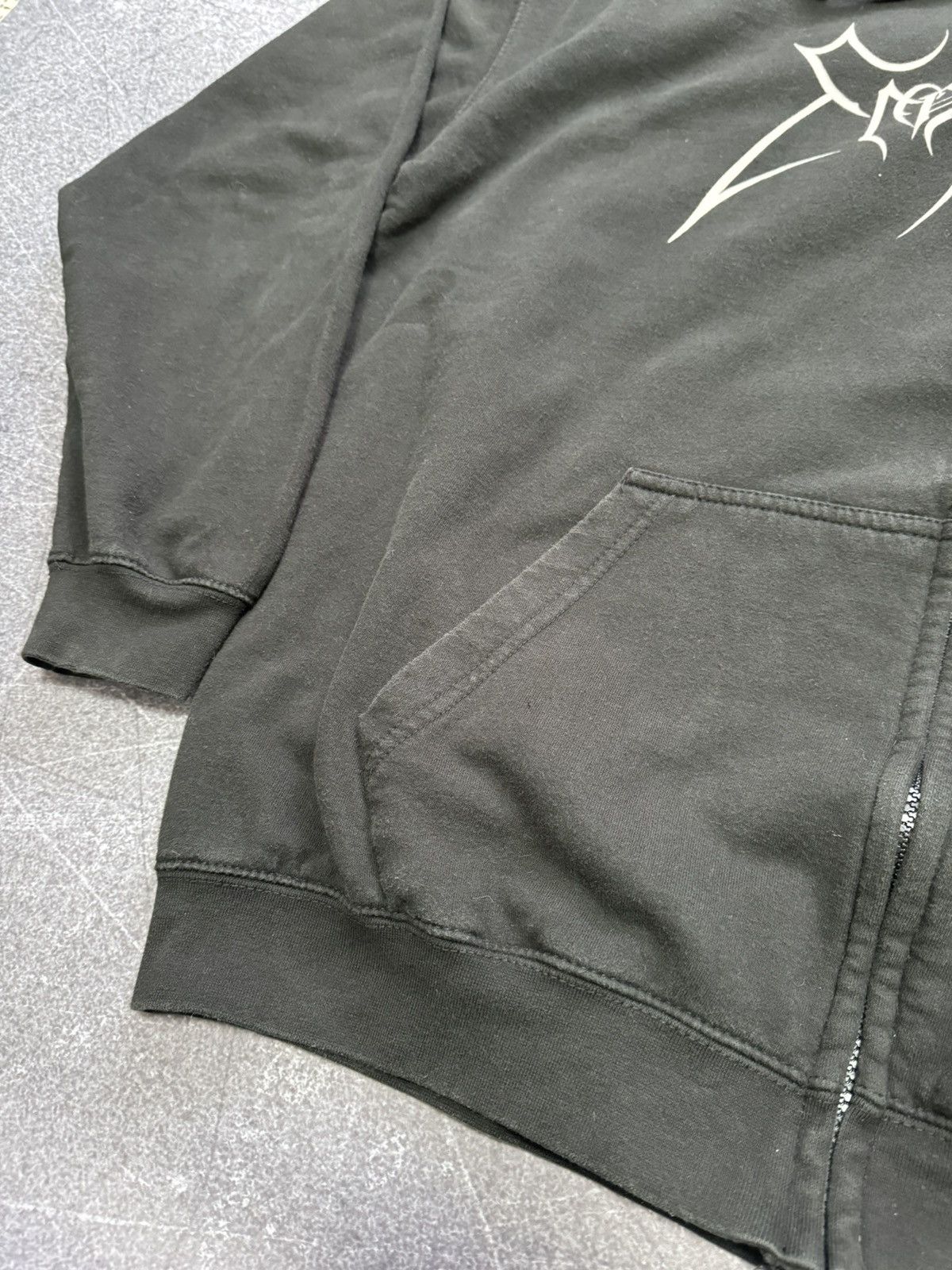 Band Tees × Vintage Vintage Emperor Hoodie zip hoodie In the Nightside Eclipse Size US XXL / EU 58 / 5 - 6 Thumbnail