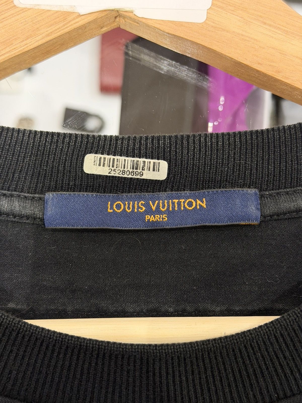 Louis Vuitton Louis Vuitton Cartoon Jacquard Tee - Black Size US L / EU 52-54 / 3 - 4 Thumbnail