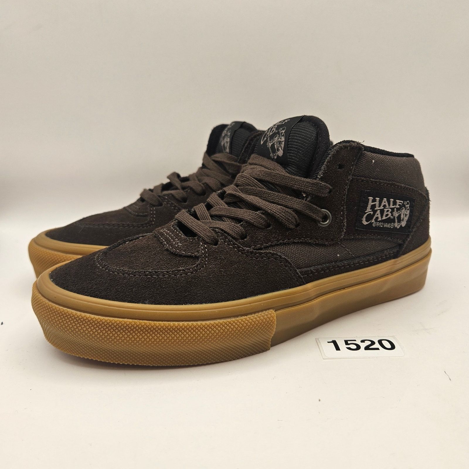 Vans VANS MEN'S 6 HALF CAB SKATEBOARD SHOES BROWN GUM NWOB Size US 6 / EU 39 - 1 Thumbnail