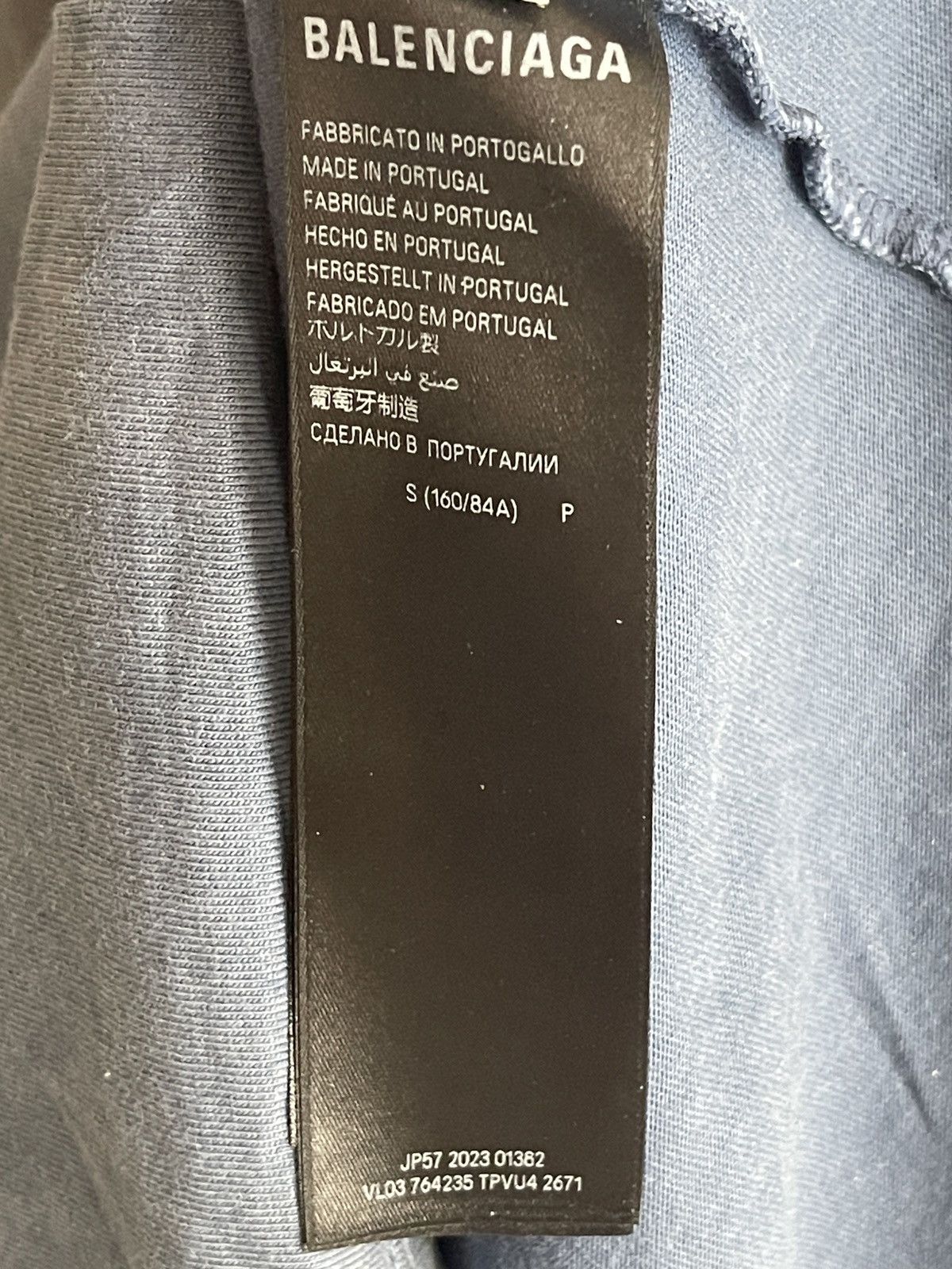 Balenciaga Balenciaga Back Logo T-shirt Size US S / EU 44-46 / 1 - 5 Thumbnail