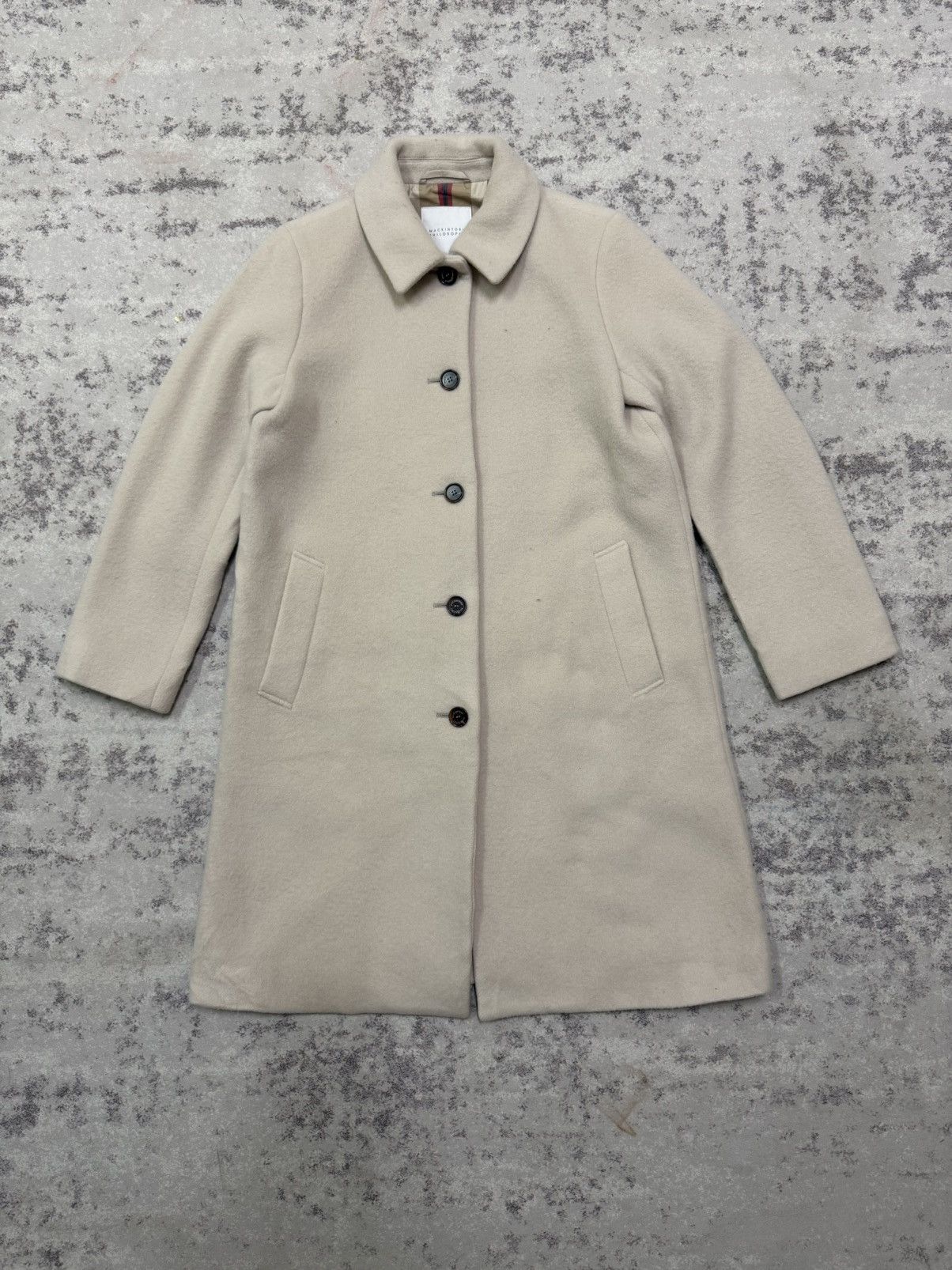 Mackintosh Mackintosh Philosophy Wool Beaver Coat Size M / US 6-8 / IT 42-44 - 3 Thumbnail