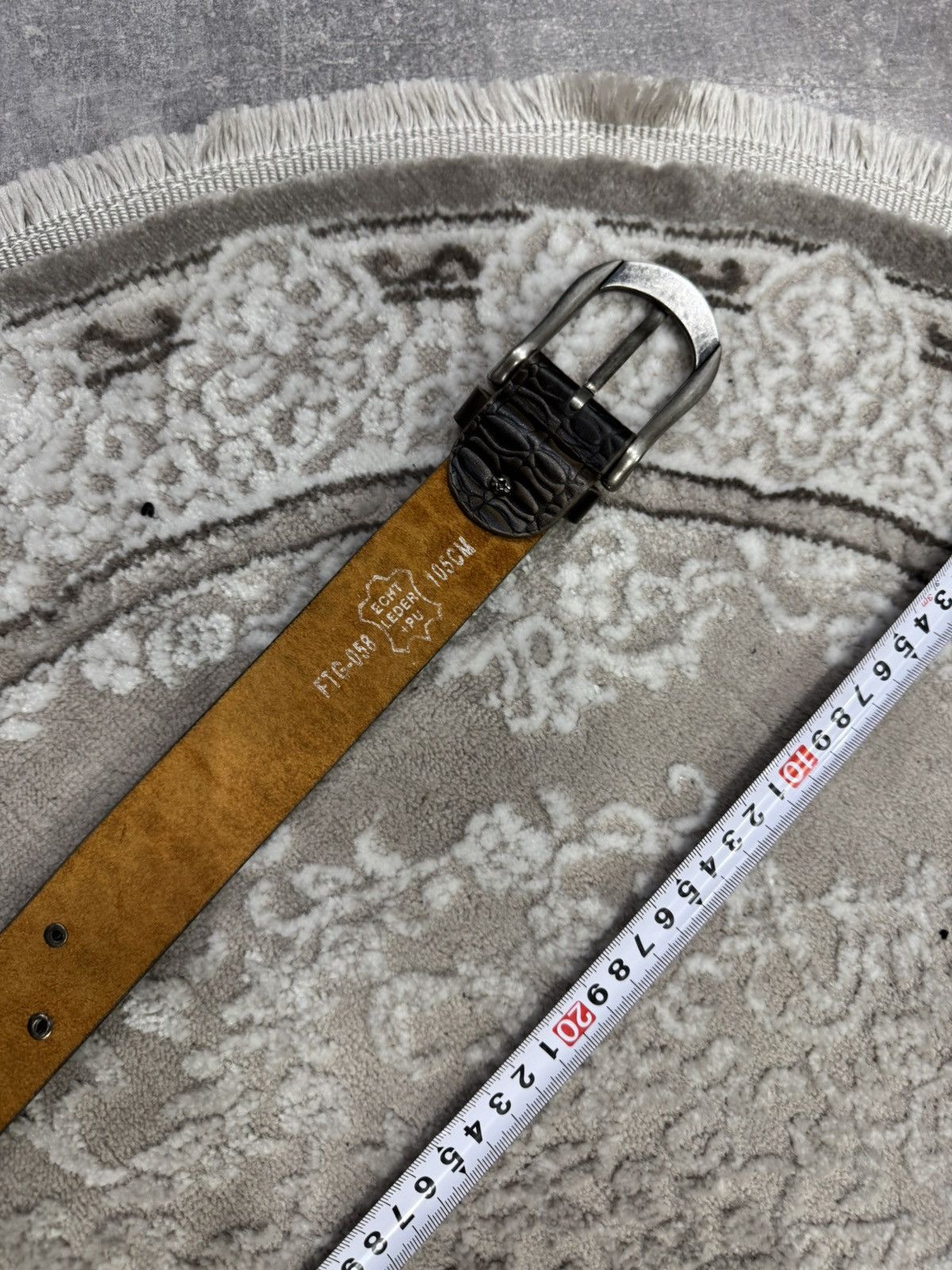 If Six Was Nine VTG Number Nine Y2K JAPANESE BELT GOTH PUNK RAVE KANYE STYLE Size ONE SIZE - 9 Thumbnail