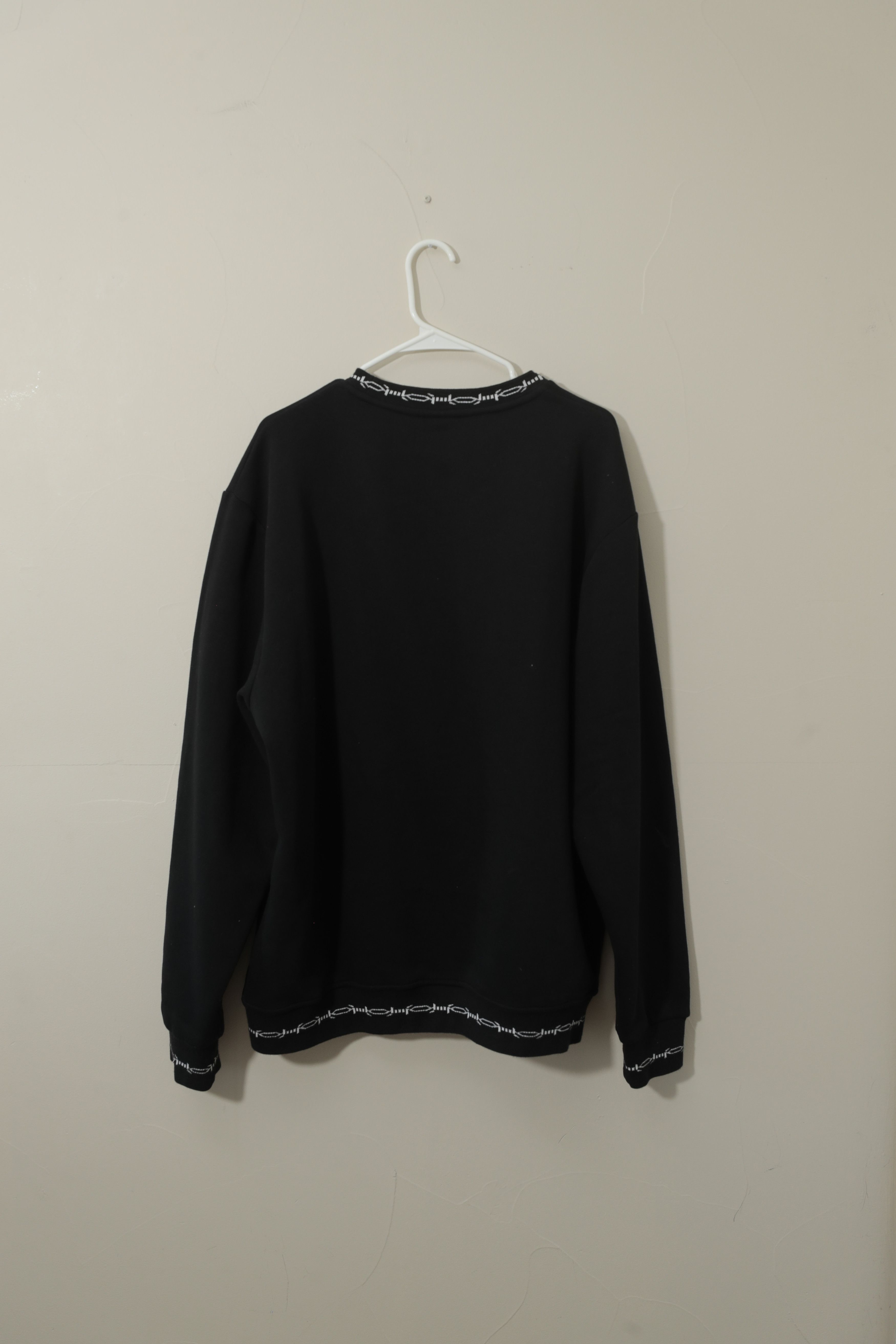 Other Bad Monday Barbed Cuff Black Crewneck Sweatshirt (XXL) Size US XXL / EU 58 / 5 - 7 Thumbnail