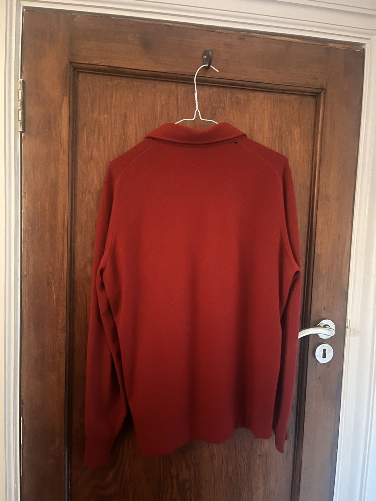 Loro Piana Loro Piana Red Baby cashmere polo knit size 48 Size US M / EU 48-50 / 2 - 4 Thumbnail