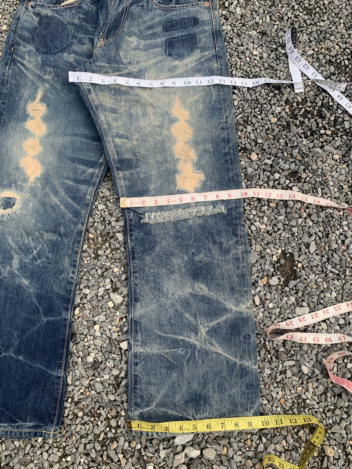 SCANNER FUNDAMENTAL PRODUCT SELVEDGE JAPANESE DISTRESSED