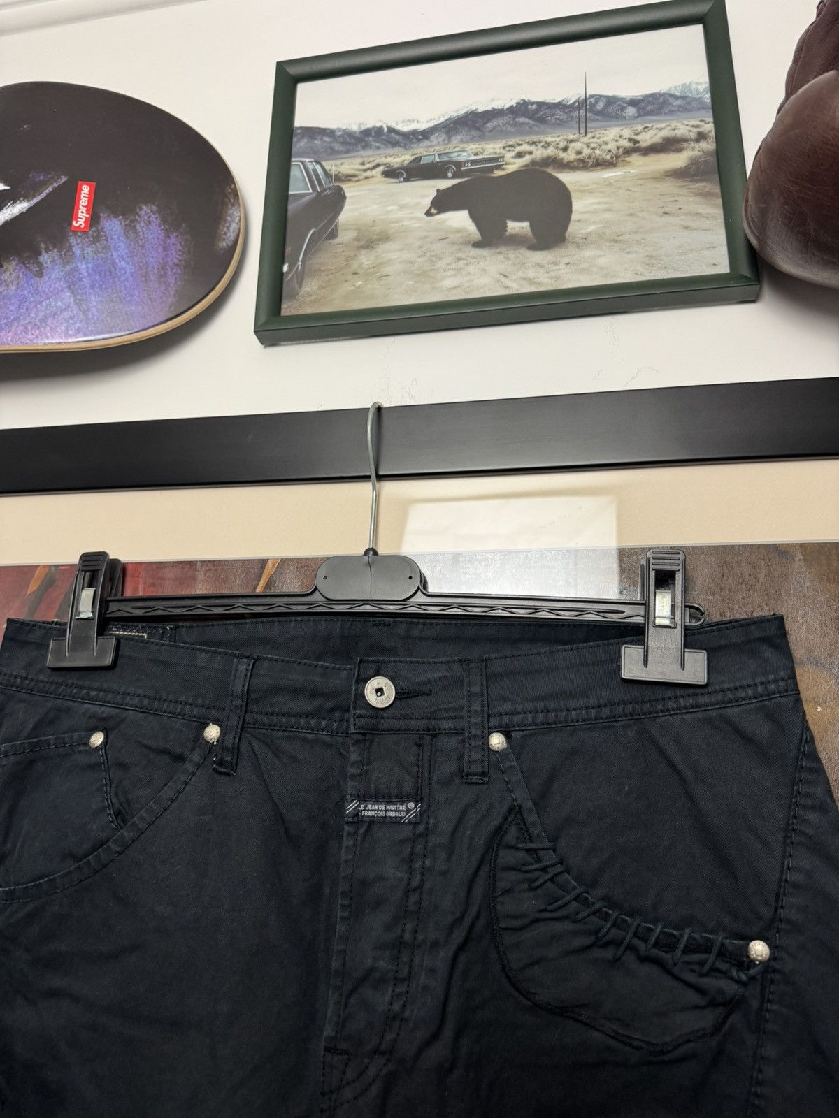 Marithe + Francois Girbaud Marithé + François Girbaud Black Utility Pants Archive Rare Size US 32 / EU 48 - 4 Thumbnail