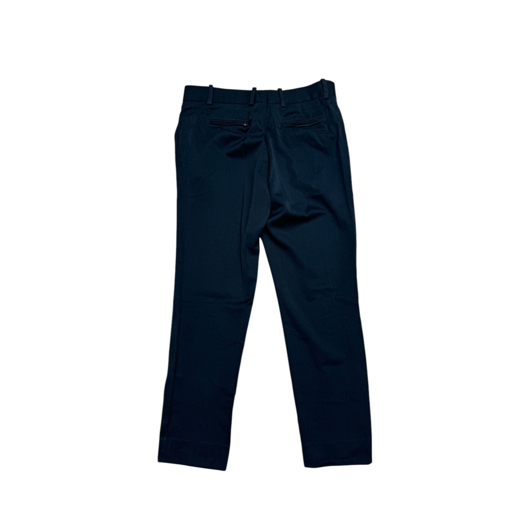 Celine Phoebe Philo Elegant Black Wool pants Size 28" / US 6 / IT 42 - 4 Thumbnail