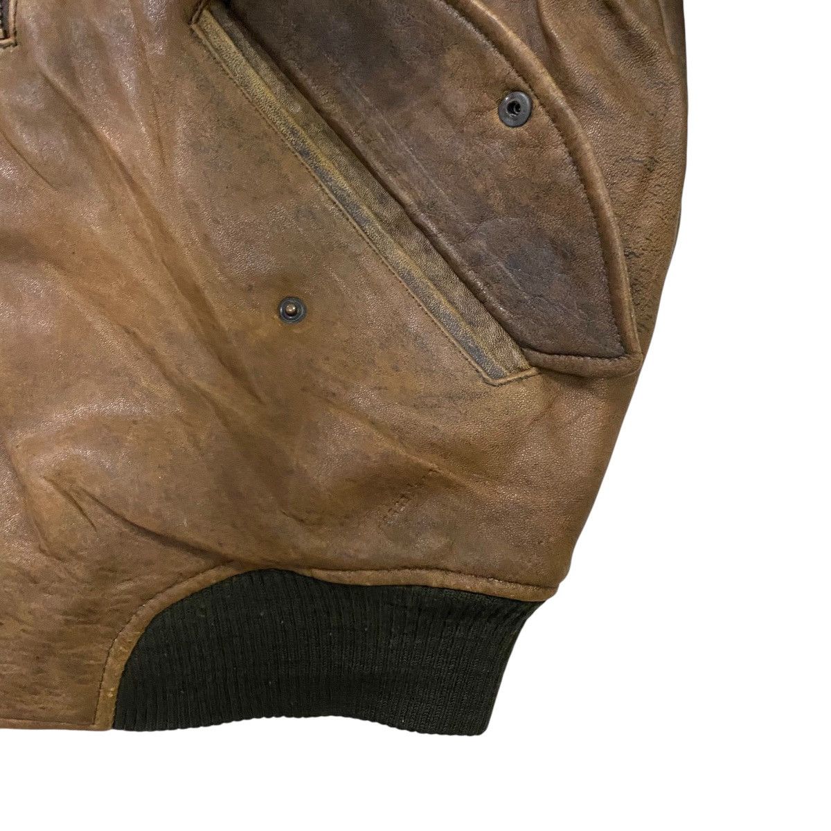 Japanese Brand Vintage A2 ROBO leather jacket Size US M / EU 48-50 / 2 - 8 Thumbnail