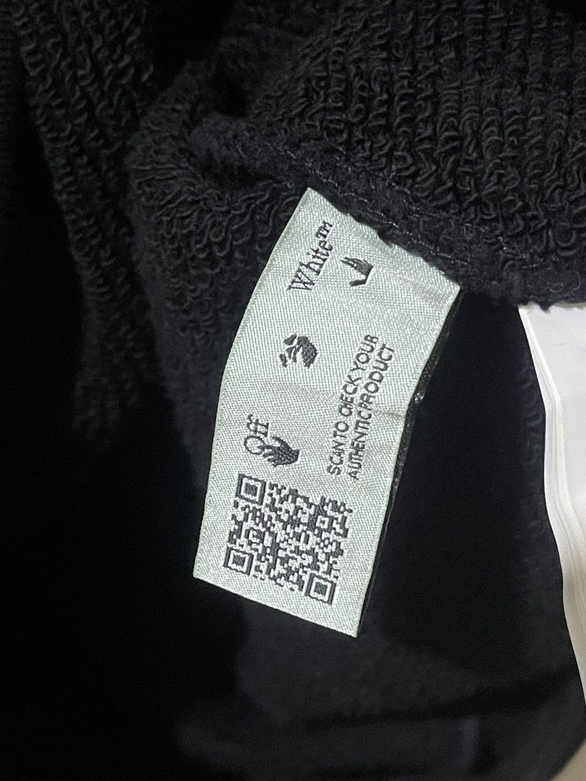Off-White Off-White Cotton Floral Logo Hoodie Black Large Size L / US 10 / IT 46 - 13 Thumbnail