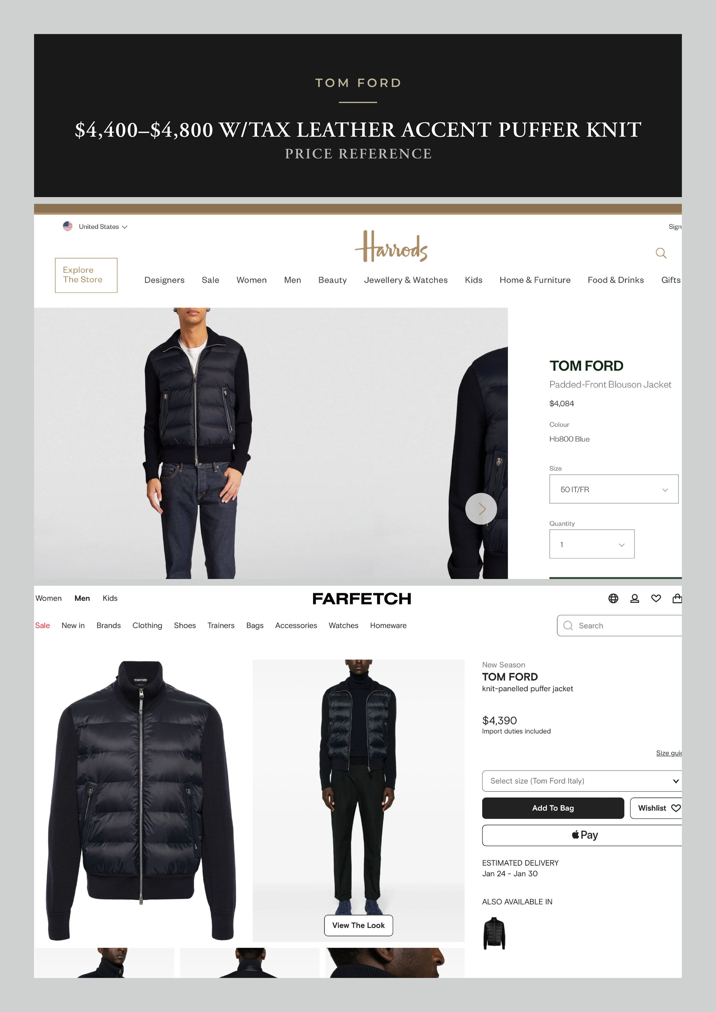 Tom Ford Best Dressed TOM FORD Updated James Bond Solden Jacket Size US L / EU 52-54 / 3 - 6 Thumbnail