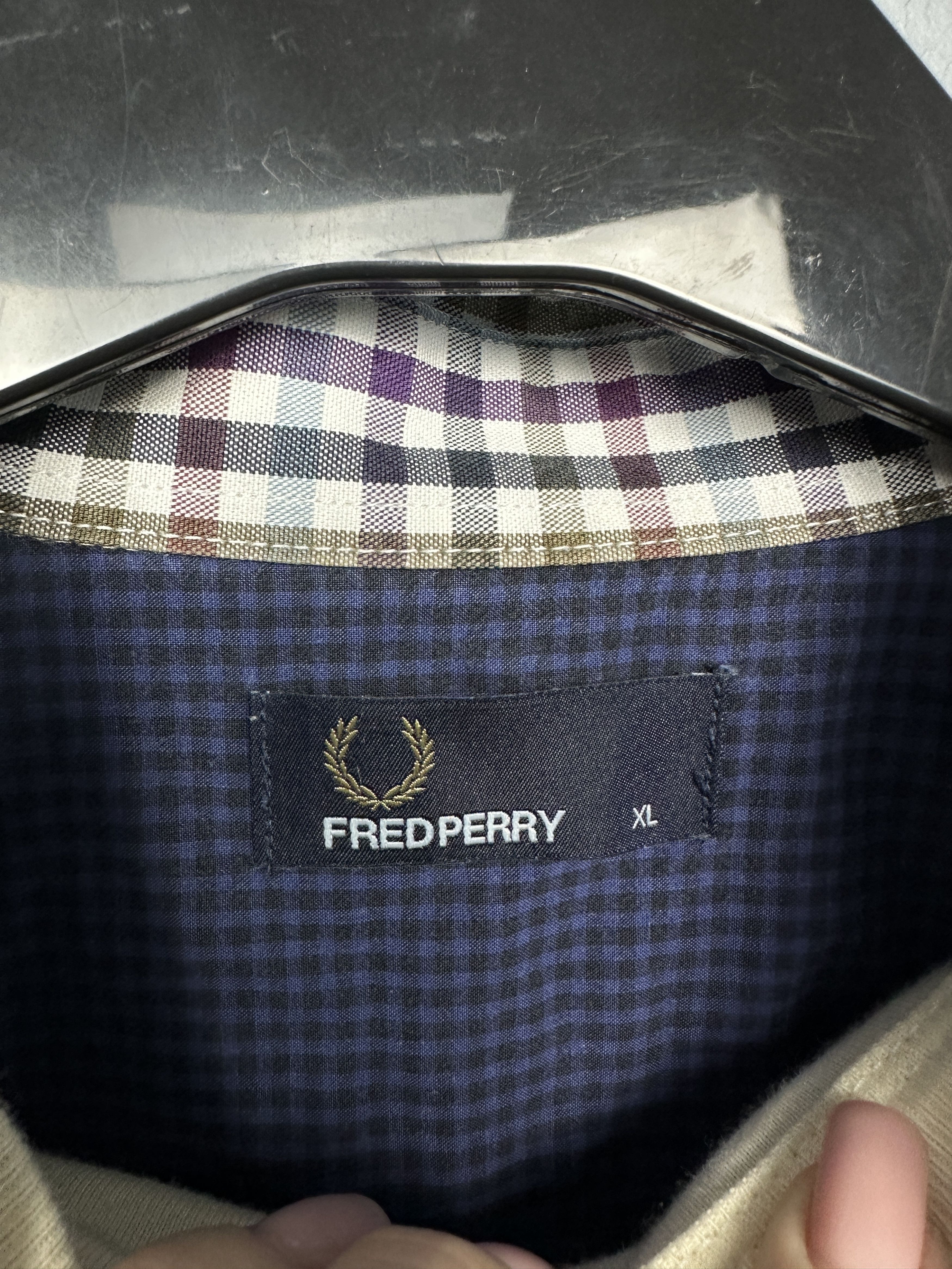 Fred Perry Fred Perry Mens Long Sleeve Shirt Size US XL / EU 56 / 4 - 4 Thumbnail