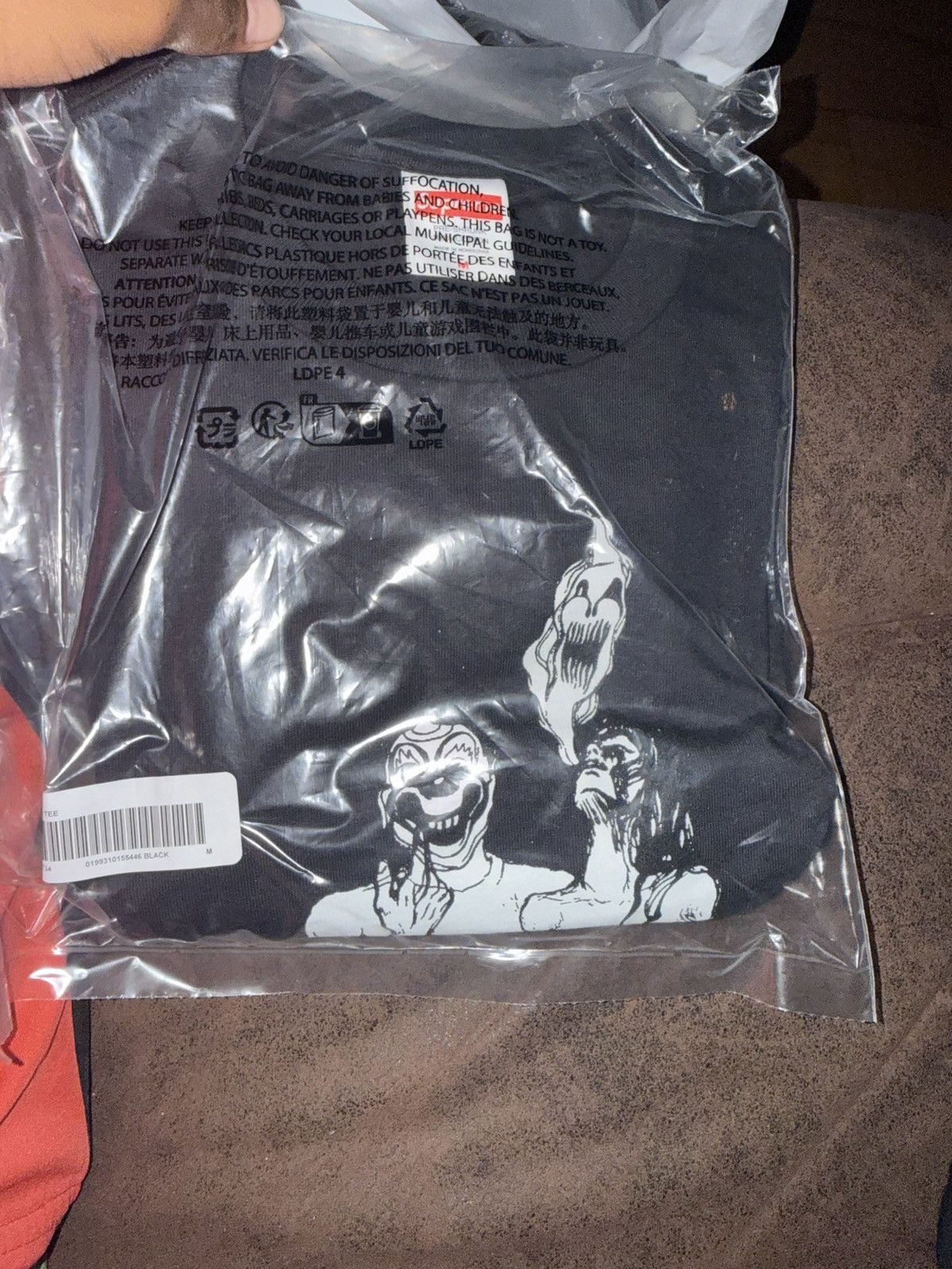 Supreme Supreme Salem Tee black Medium Size US M / EU 48-50 / 2 - 2 Thumbnail