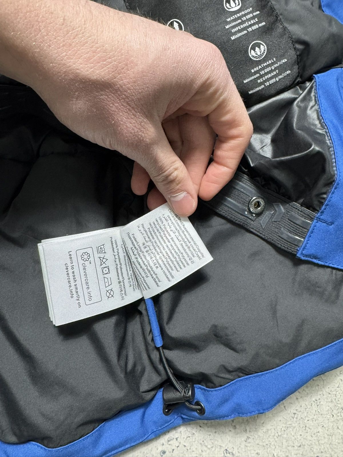 Peak Performance Peak Performance Men’s Ski Jacket Blue Outdoor Size US S / EU 44-46 / 1 - 10 Thumbnail