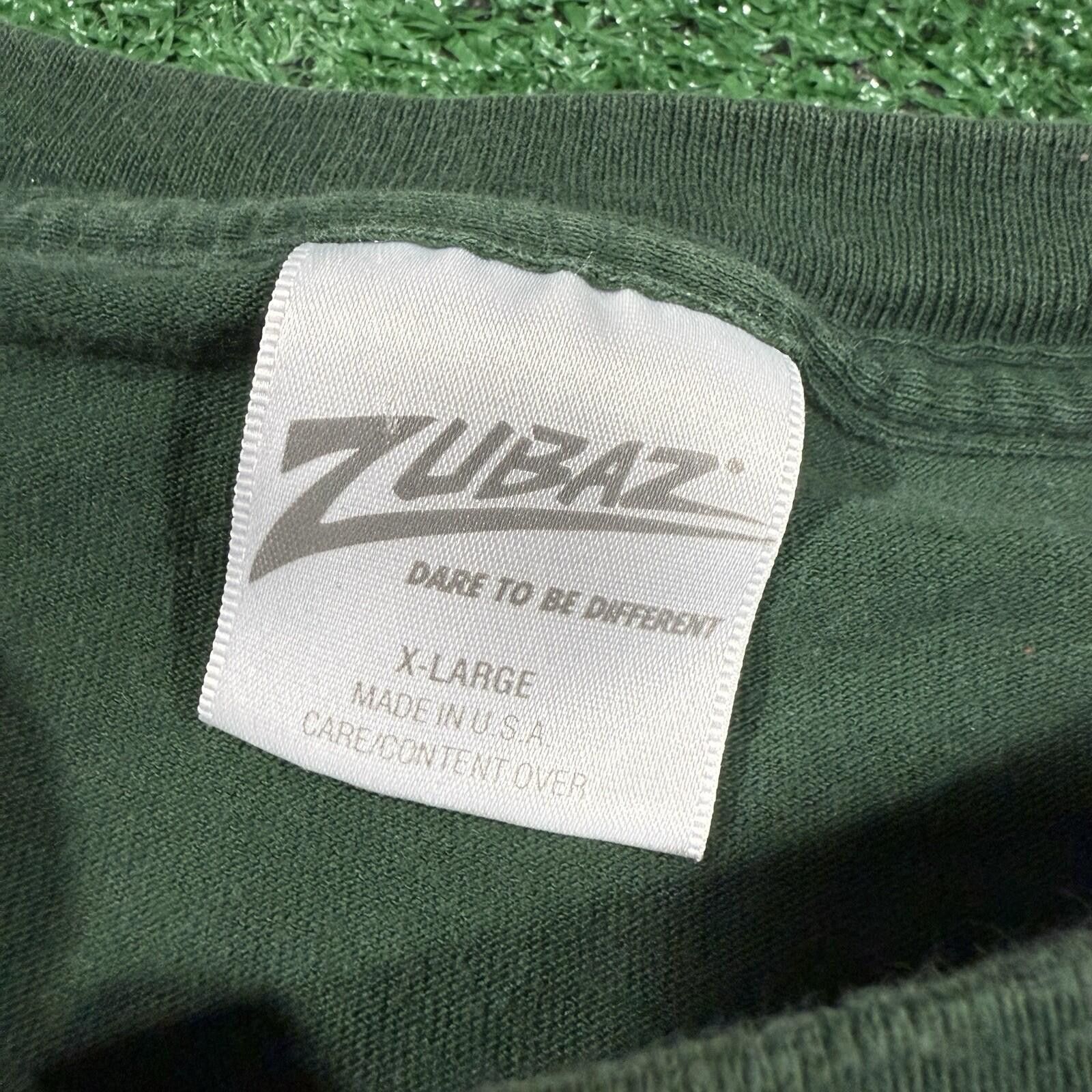 Other Vintage Zubaz Green Bay Packers T-shirt XL USA Made 90s NFL Size ONE SIZE - 6 Thumbnail