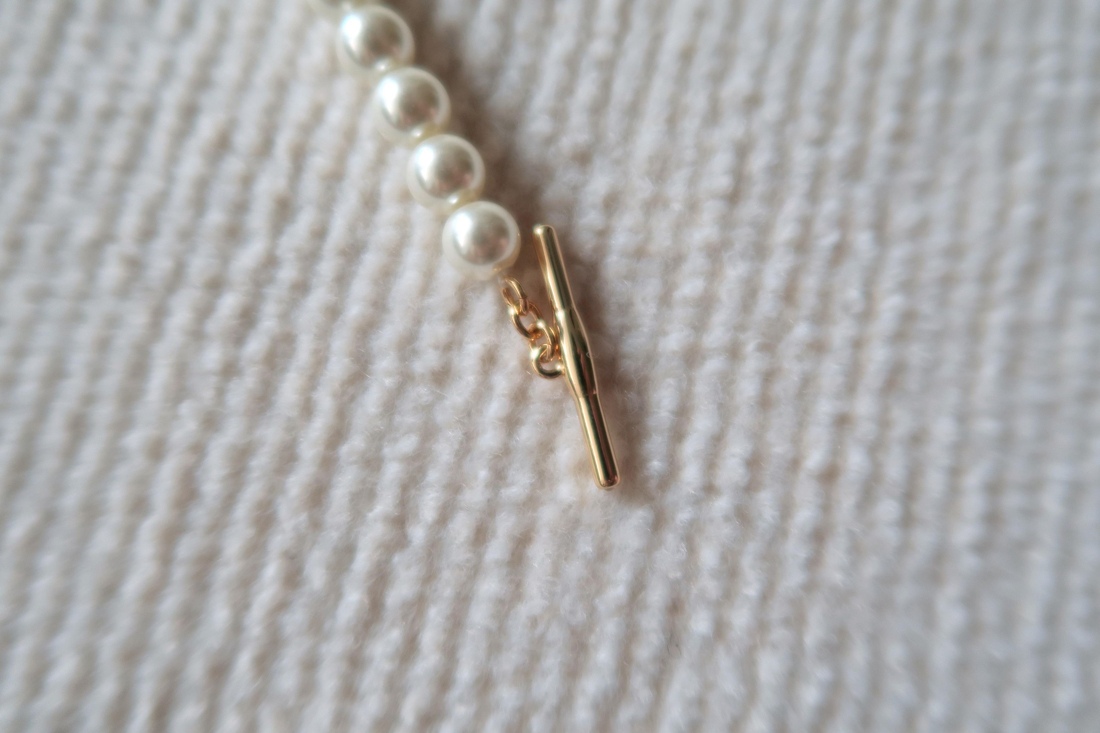 Ralph Lauren Ralph Lauren Classic Pearl Lock Charm Necklace Size ONE SIZE - 6 Thumbnail