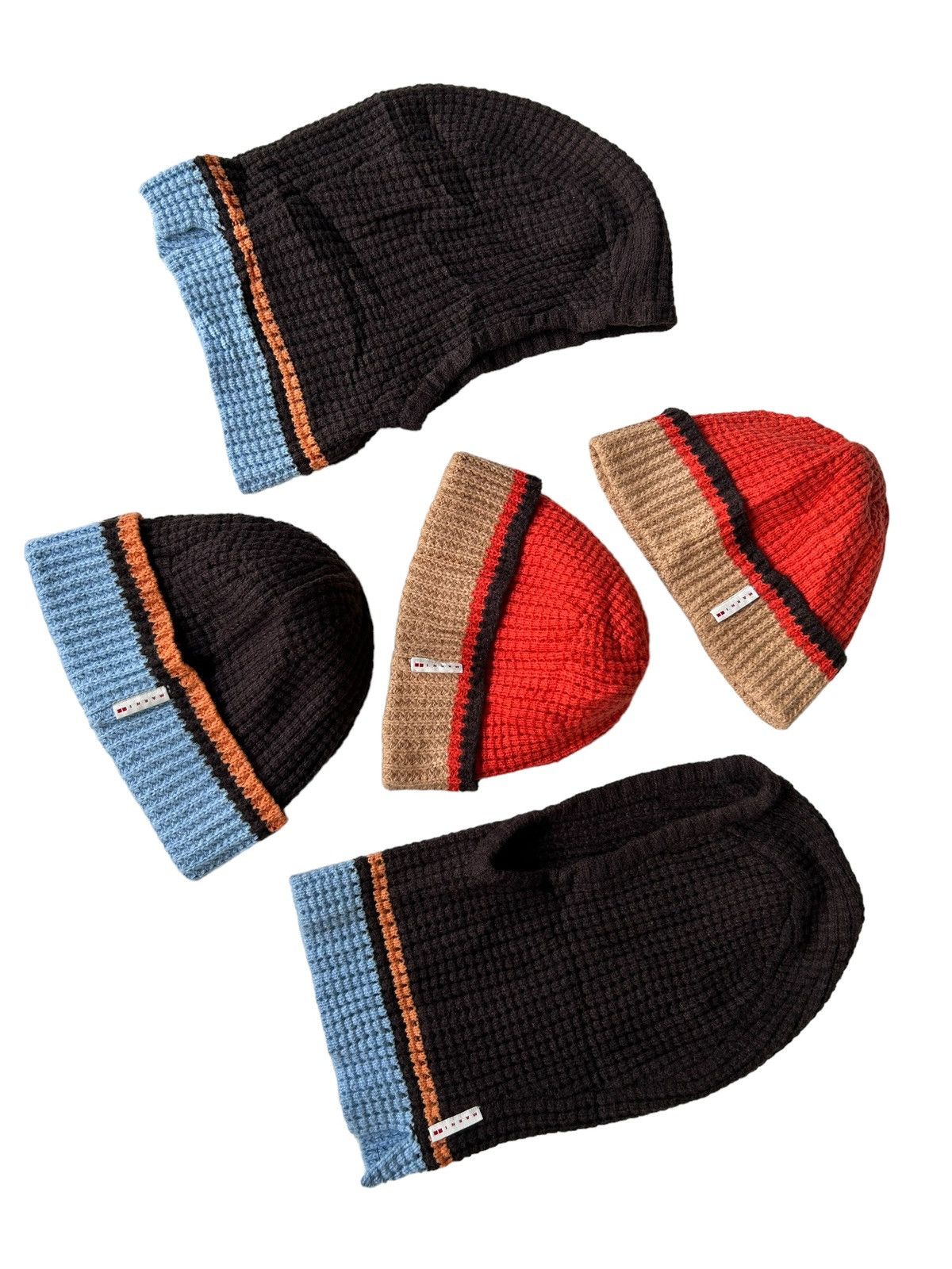 Marni 🔥COMBO 5pcs Marni Popcorn knitted x uniqlo beanie&balaclava Size ONE SIZE - 2 Thumbnail