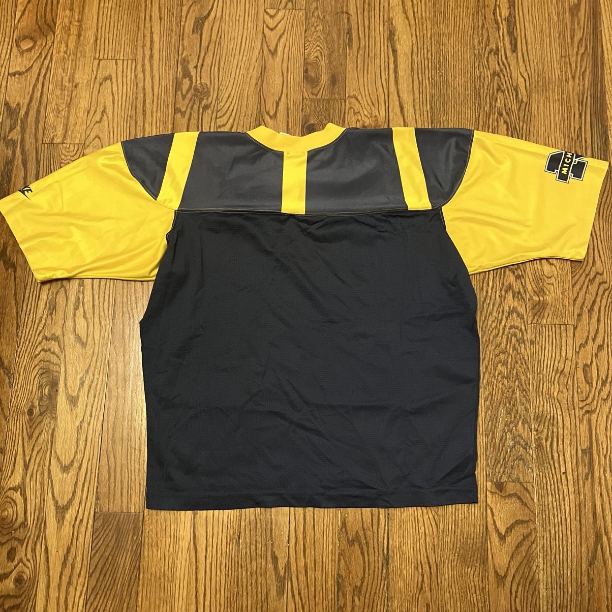 Nike RARE Vintage Michigan Wolverines #6 NCAA 90s Nike Jersey Size US L / EU 52-54 / 3 - 2 Thumbnail