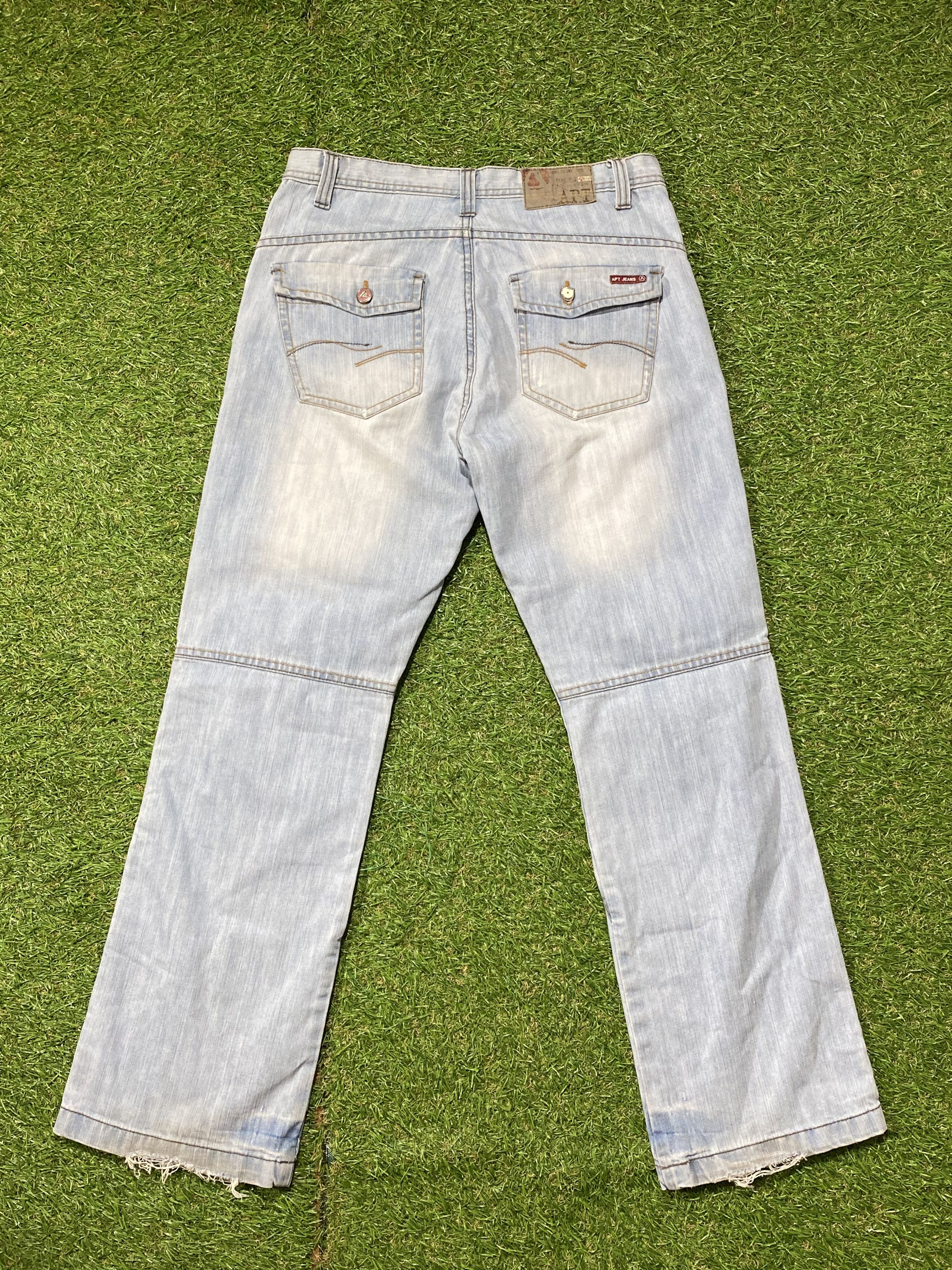 Vintage Vintage Y2K Baggy Jeans Distressed Denim Size US 32 / EU 48 - 2 Thumbnail