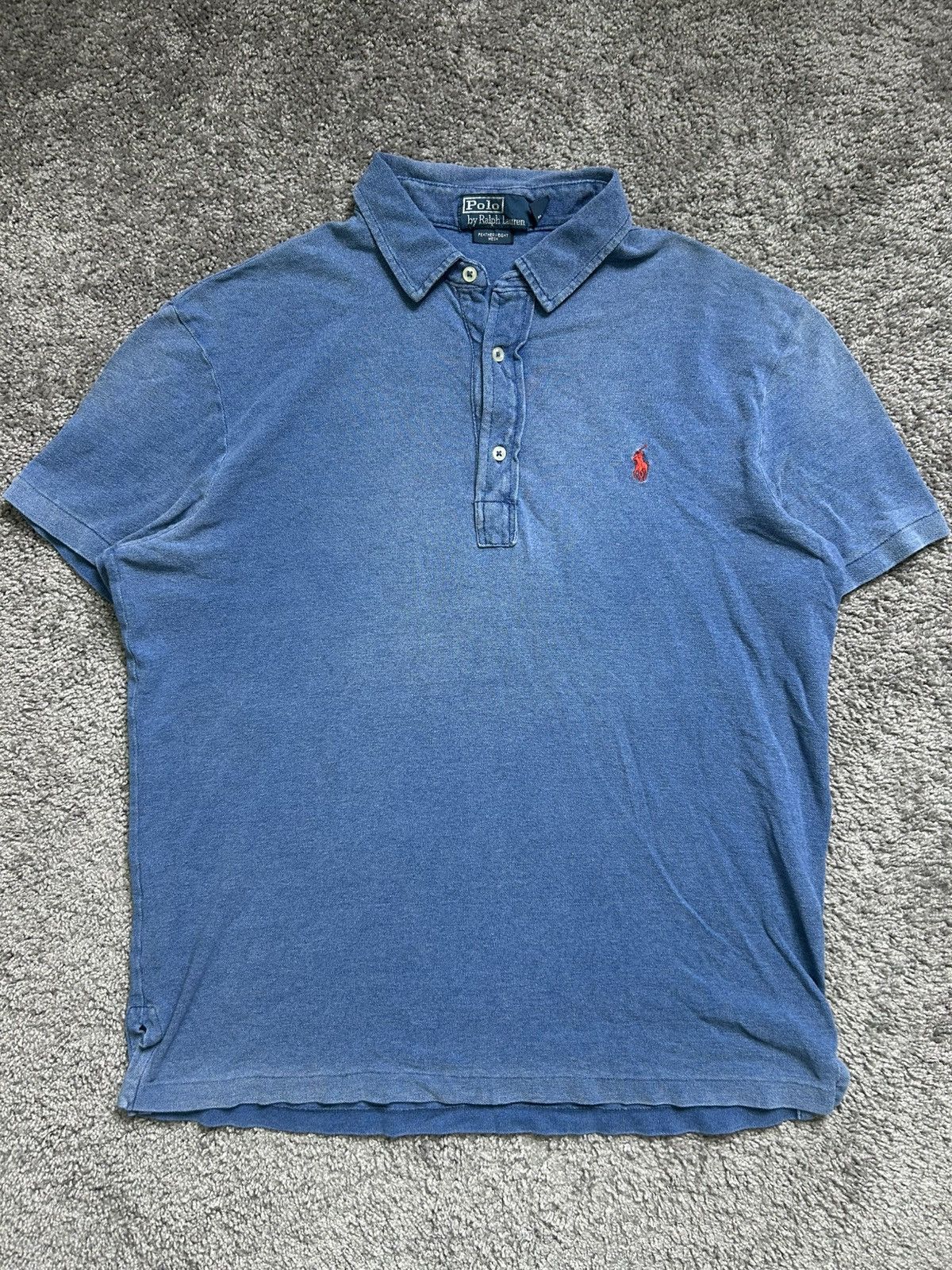 Polo Ralph Lauren Vintage 80s Polo Ralph Lauren Faded Denim Weatherweight Size US L / EU 52-54 / 3 - 1 Thumbnail