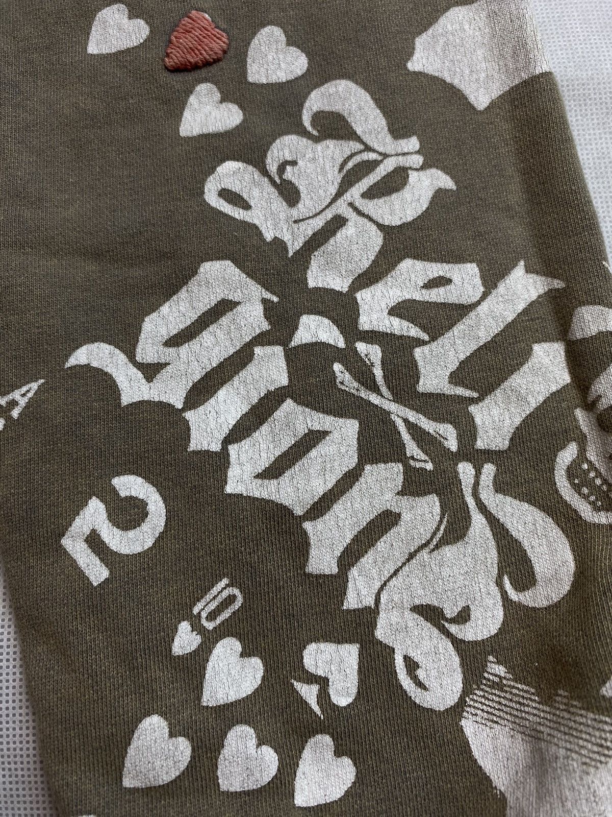 Vintage Vintage y2k 90s religion hoodie zip beige skater streetwear Size US S / EU 44-46 / 1 - 5 Thumbnail