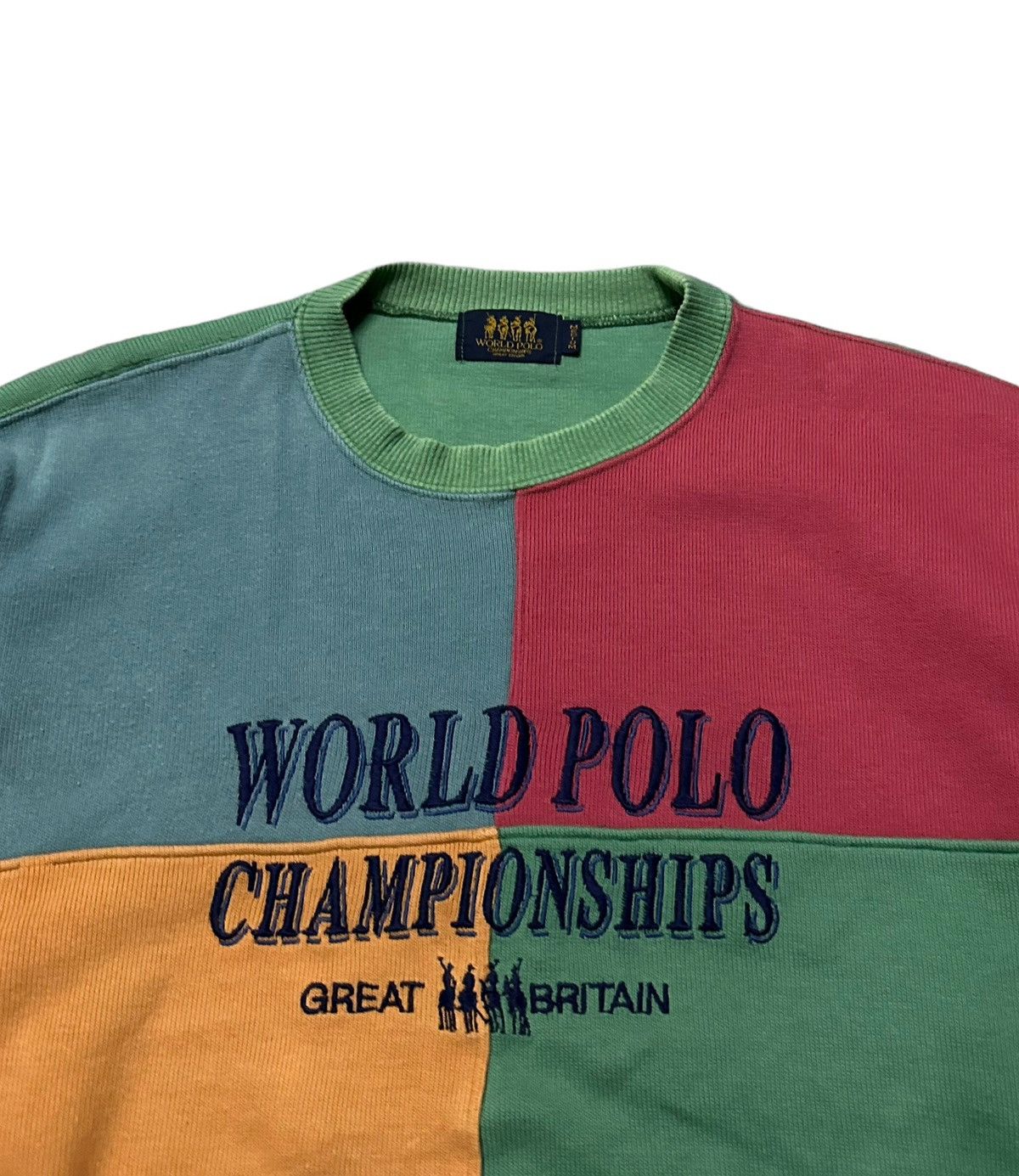 Polo Ralph Lauren world Polo championship great britain multicolor sweatshirt Size US M / EU 48-50 / 2 - 3 Thumbnail