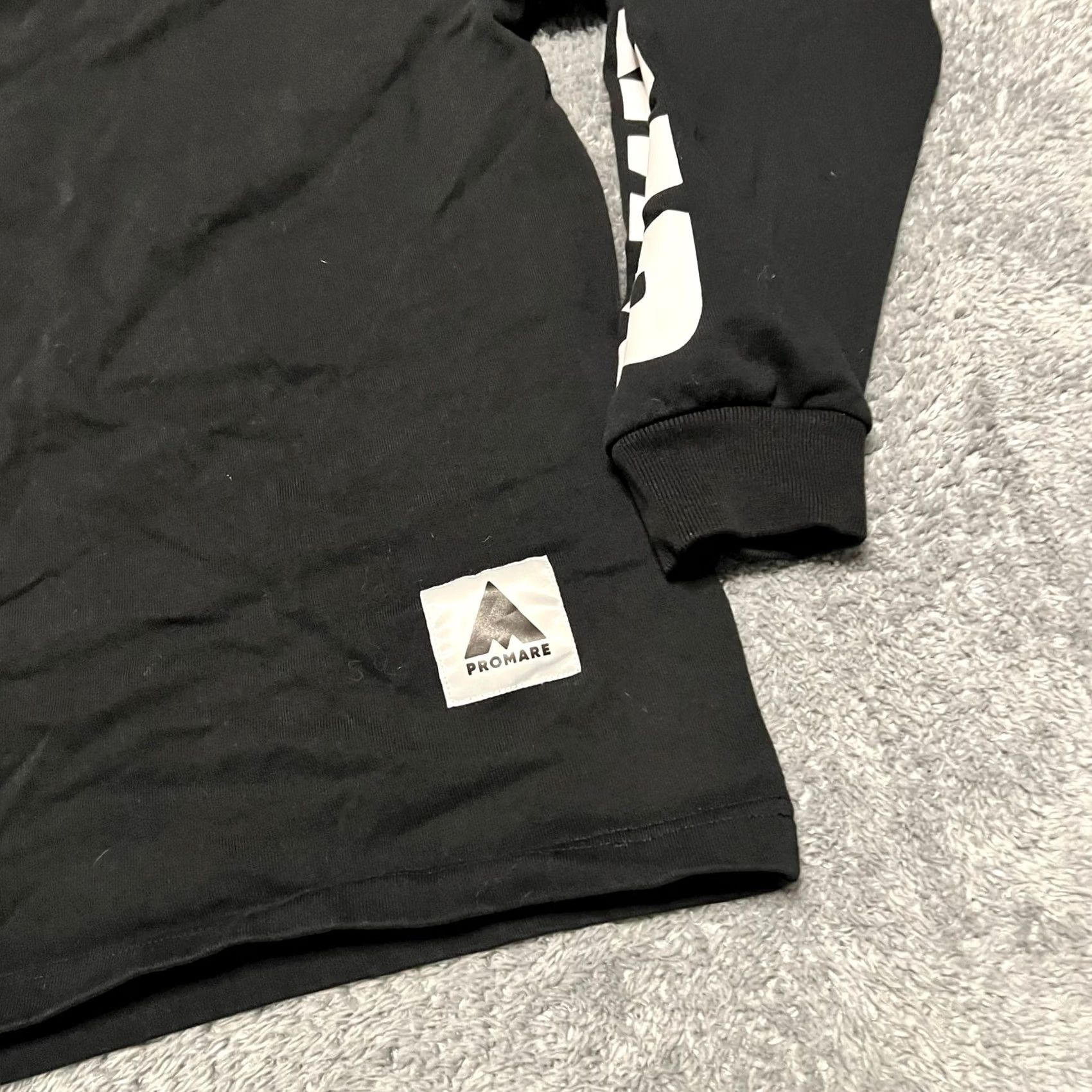 Vintage Promare Sweatshirt Mens Large XL Black Graphic Crew Shirt Size US L / EU 52-54 / 3 - 5 Thumbnail