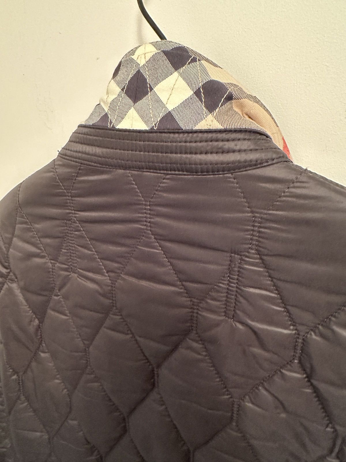 Burberry Burberry Brit Quilted Blazer Jacket Black Size Medium Size US M / EU 48-50 / 2 - 5 Thumbnail
