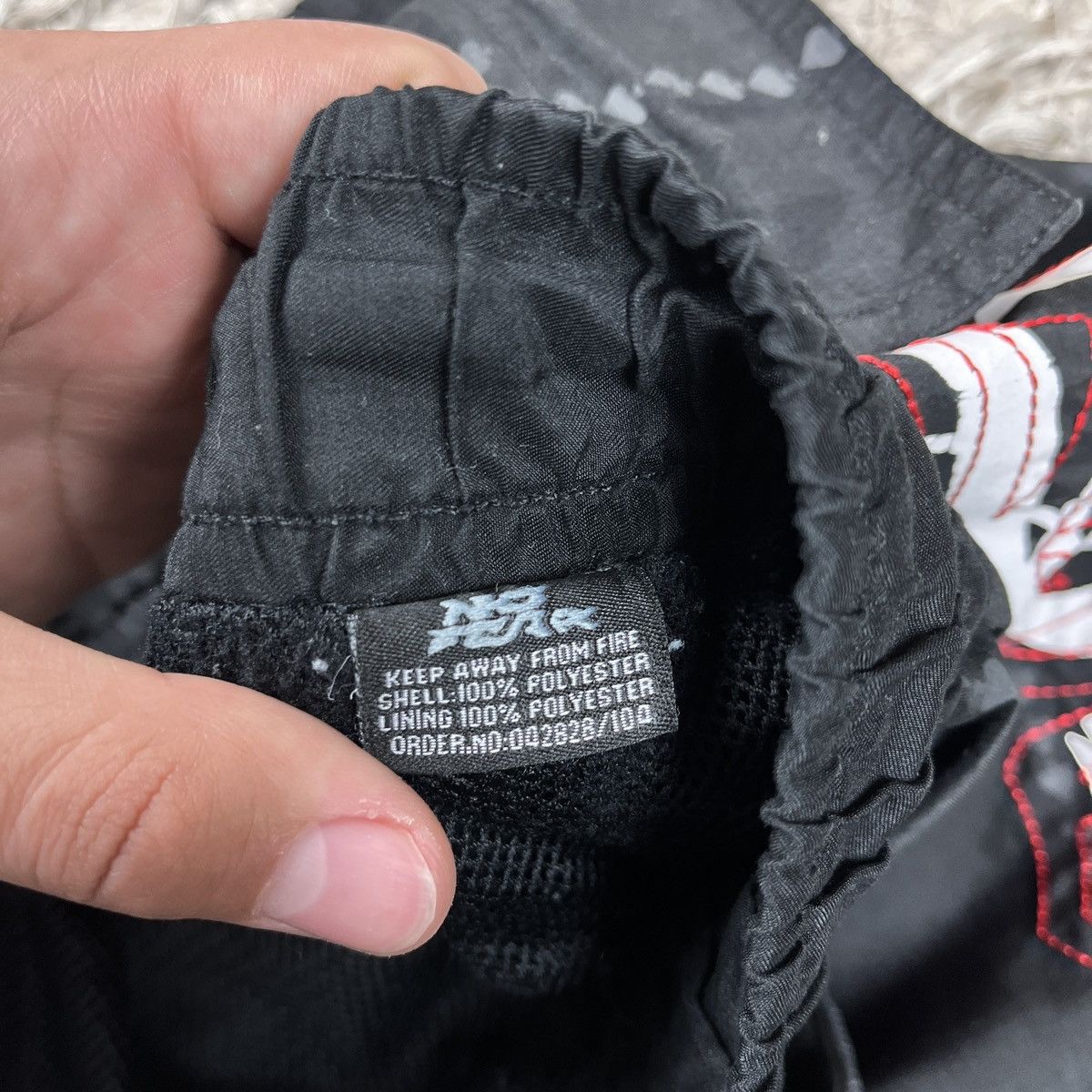 No Fear No Fear Shorts Skull Y2k Affliction 90s Swag Rap Skate Swim Size US 34 / EU 50 - 10 Thumbnail