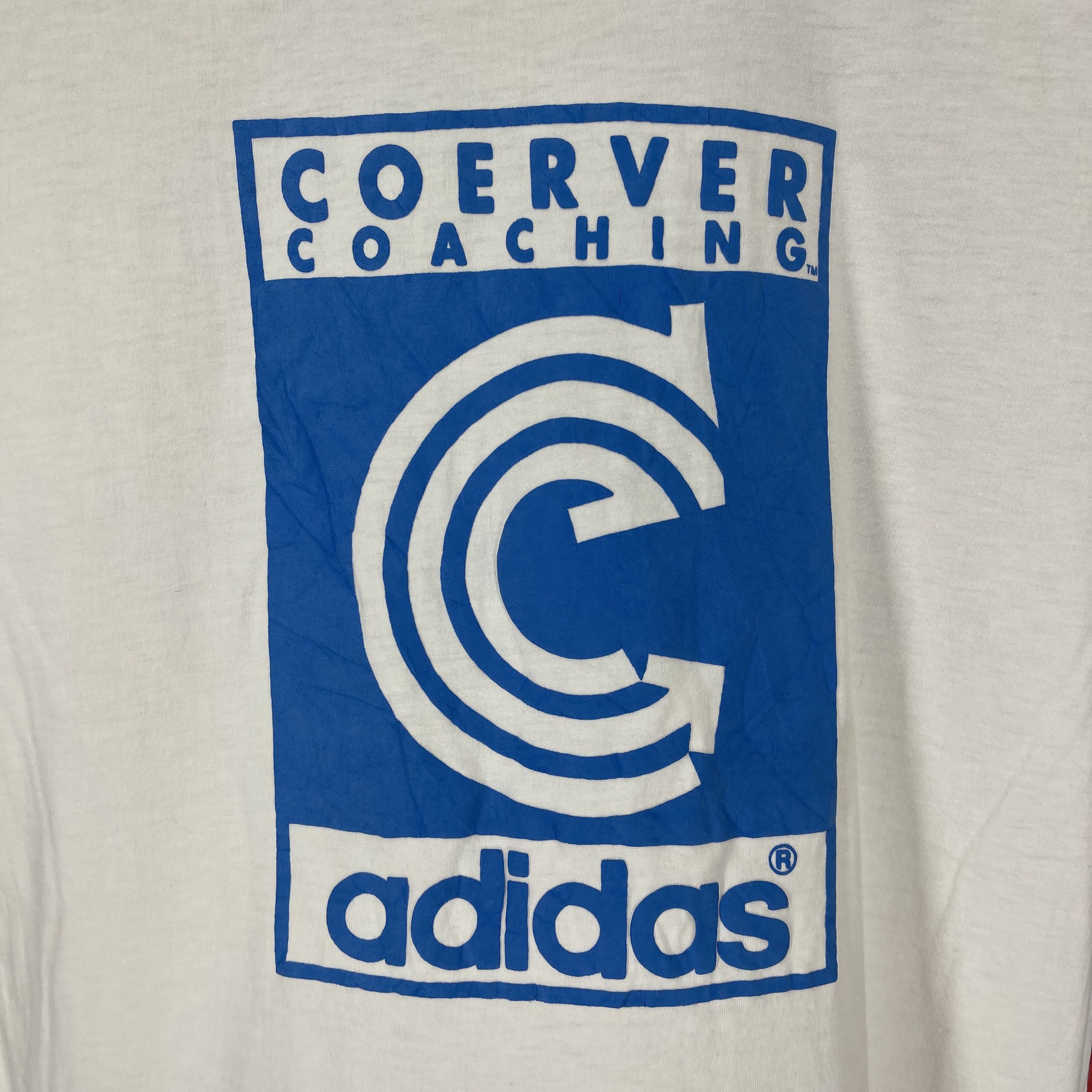 Adidas Vintage ADIDAS x COERVER COACHING Crew Neck T Shirt #1735/06 Size US S / EU 44-46 / 1 - 2 Thumbnail