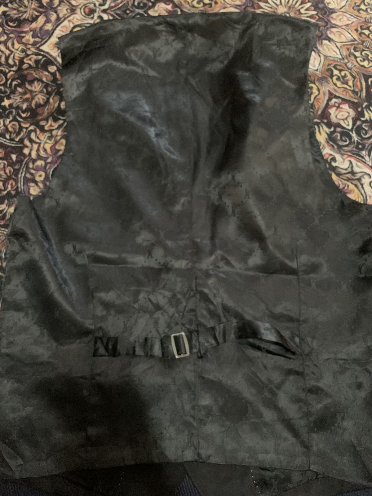 Vanquish Vintage VANQUISH HARAJUKU JAPAN Quilted Monogram Vest Jacket Size XXS / US 00 / IT 34 - 7 Thumbnail