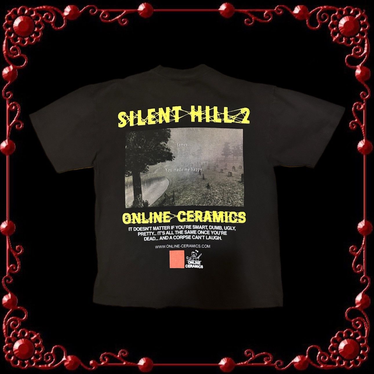 online ceramics x silent hill 2 shirt