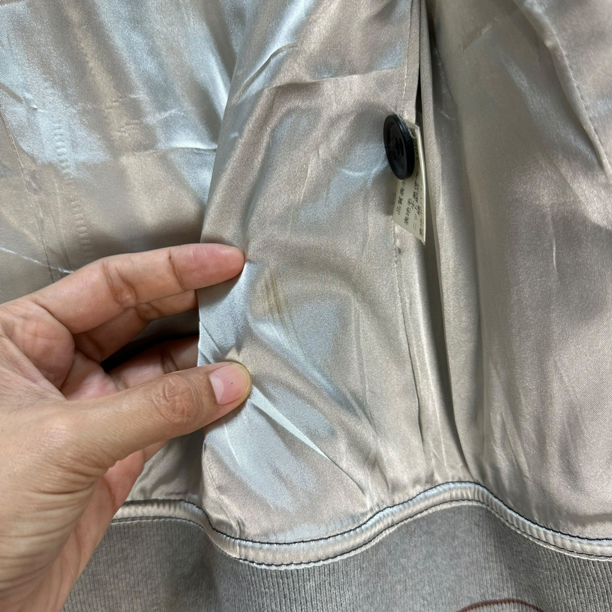 Japanese Brand ARTI CHAUT Leather Part Turtle Neck Wool Jacket #A21-0492 Size S / US 4 / IT 40 - 11 Thumbnail