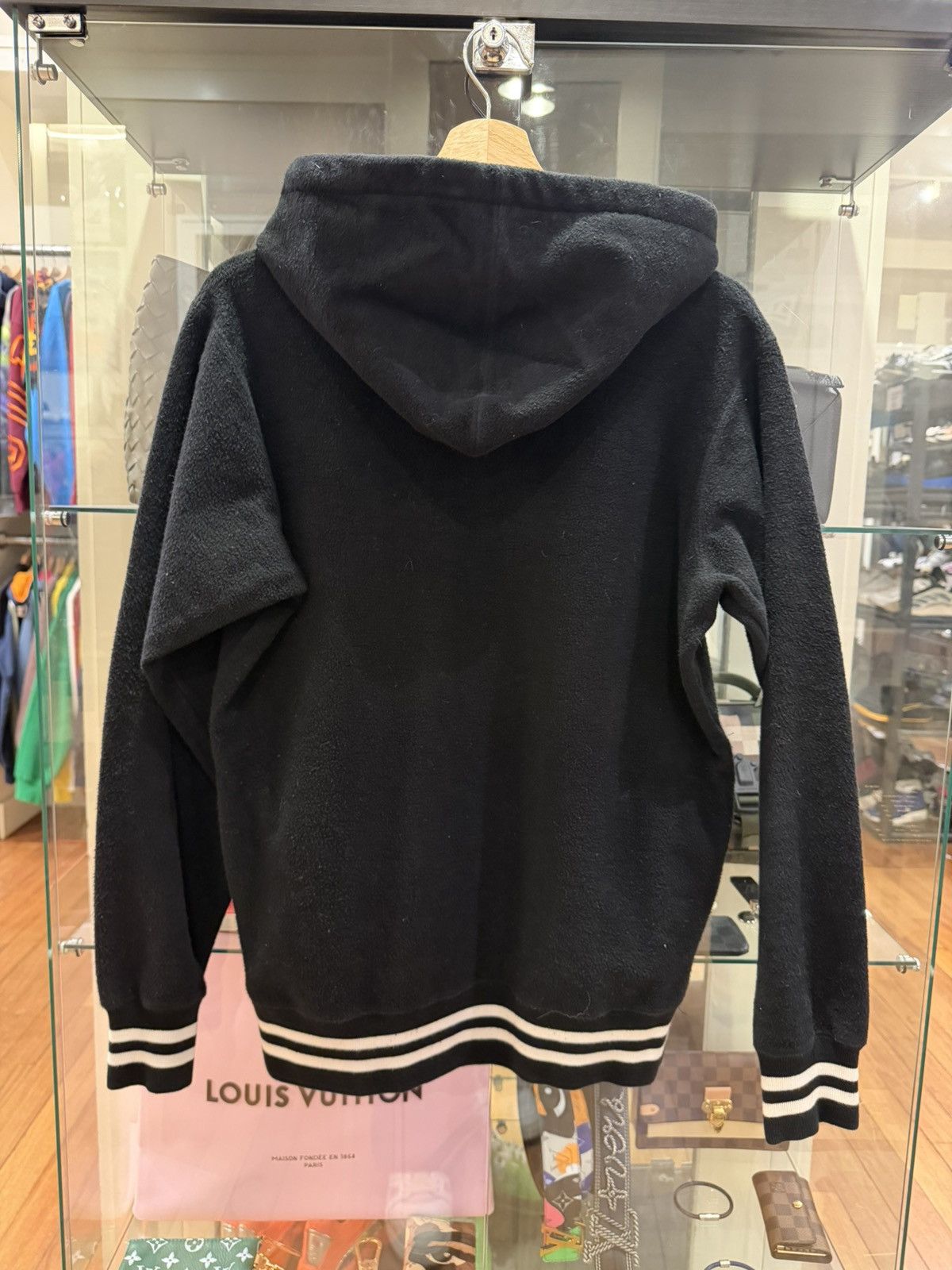Supreme Supreme Old English Reverse Hoodie Size US S / EU 44-46 / 1 - 2 Thumbnail