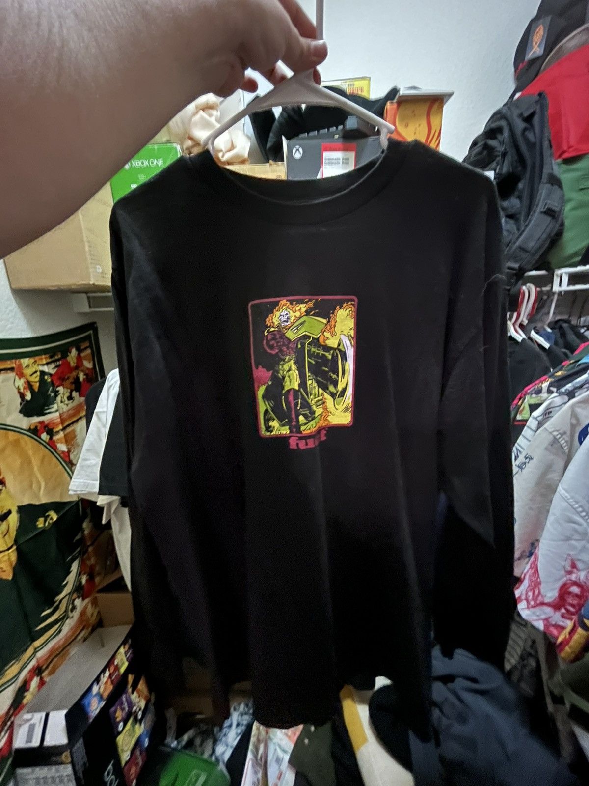 FUCT FUCT Ghost Rider Long Sleeve Size US L / EU 52-54 / 3 - 3 Thumbnail