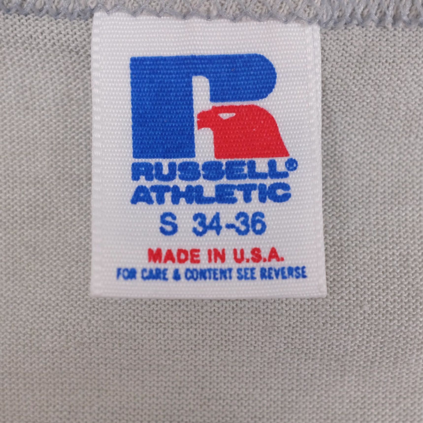 Russell Athletic VINTAGE Russell Athletic Adult S Eagle Gray Basic T-Shirt Size US S / EU 44-46 / 1 - 5 Thumbnail