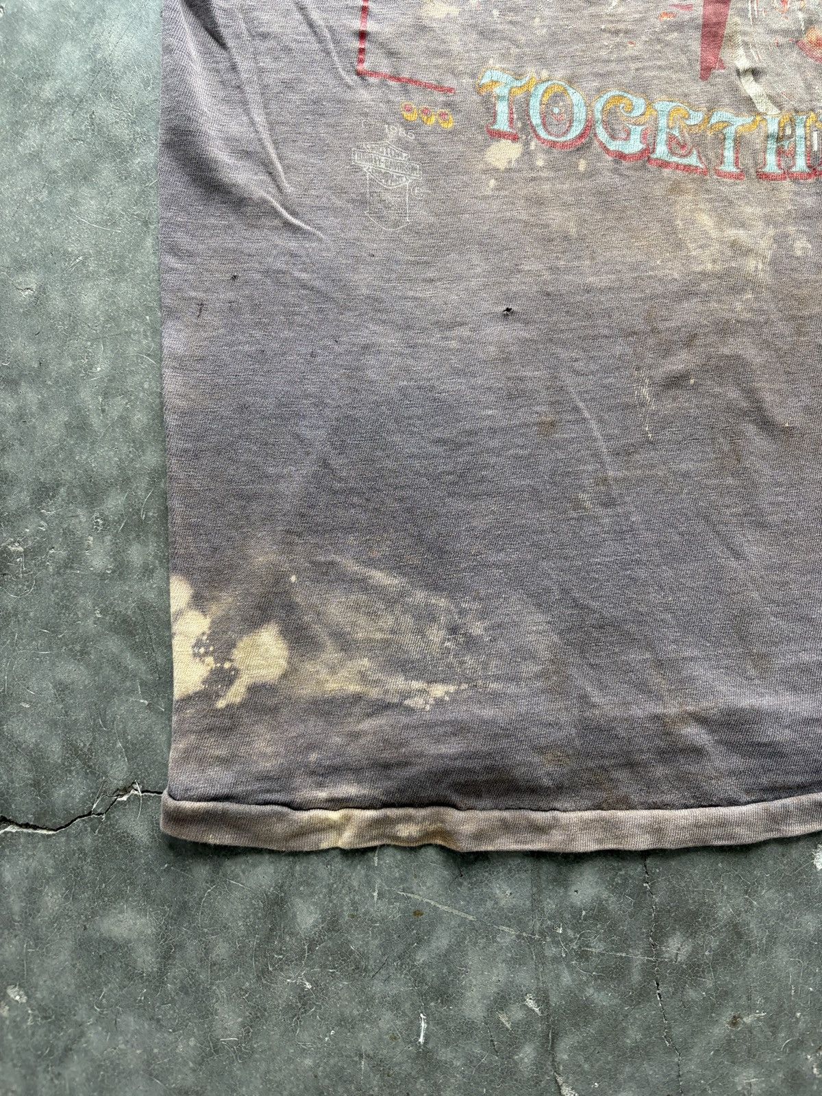 Harley Davidson Thrashed Vintage 1985 Harley Davidson 3D Emblem Tee Size US M / EU 48-50 / 2 - 4 Thumbnail