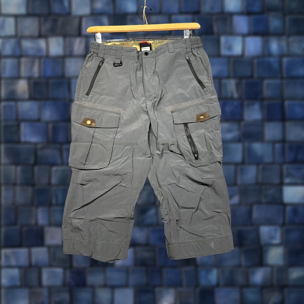 Komono Komont Cargo Pants Womens 30 Gray Nylon Hiking Crop Straight Leg Pockets Outdoor Size 30" / US 8 / IT 44 - 1 Thumbnail