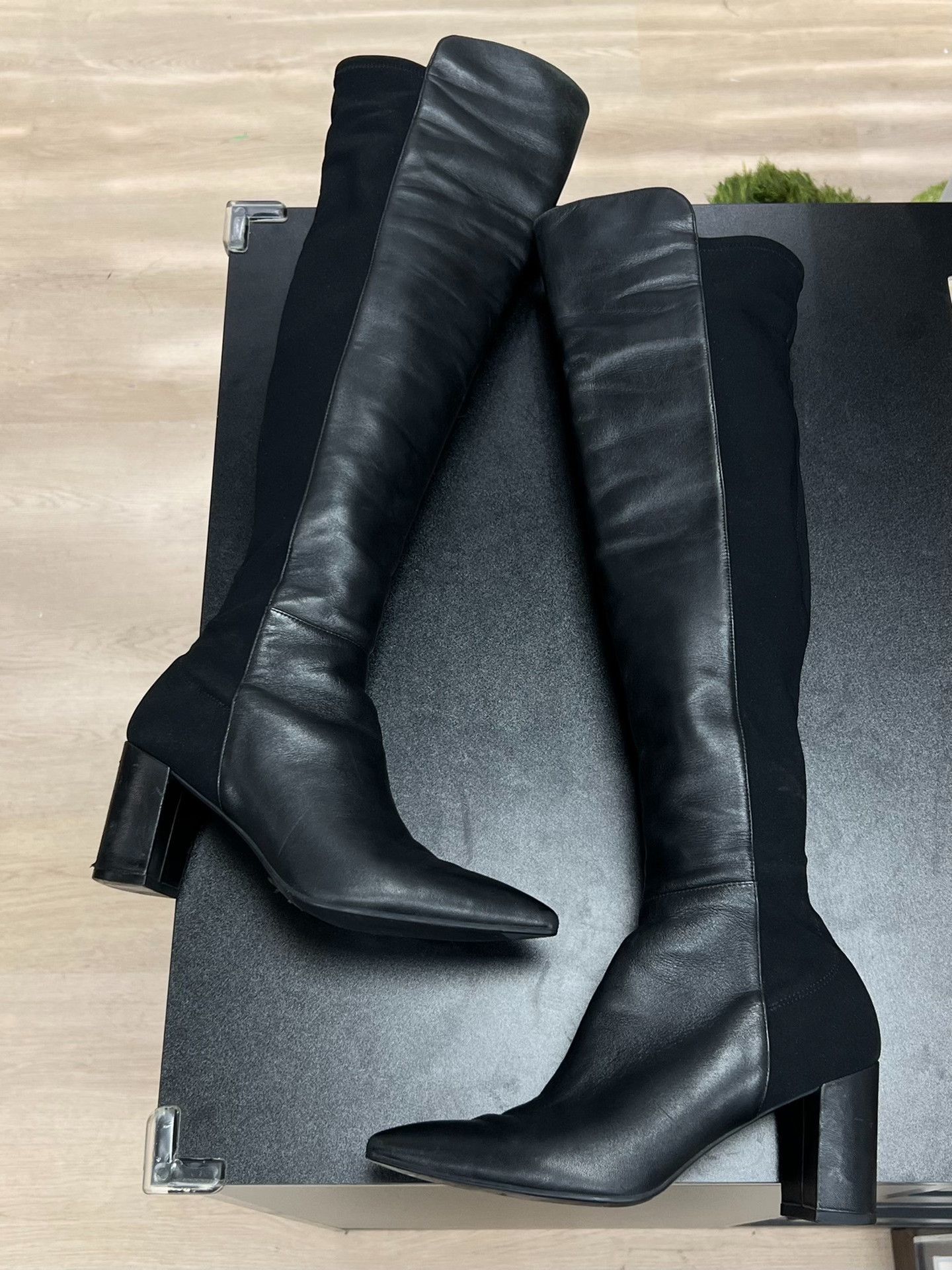 Stuart Weitzman Stuart Weitzman Black Boots us_6-5 Women Size US 6.5 / IT 36.5 - 1 Thumbnail