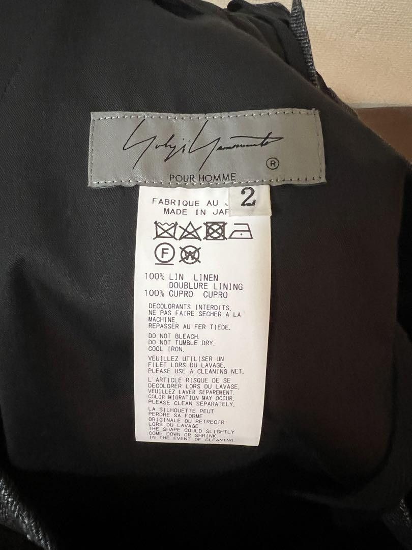 Yohji Yamamoto Yohji Yamamoto 2024SSLOOK5 Linen Gabber Pants Size US 35 - 4 Thumbnail