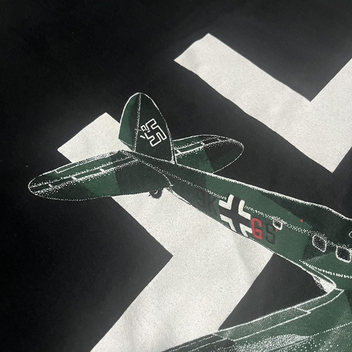 Vintage Vtg German Bomber WW2 Plane Airplane Military Heinkel He 111 Size US XXL / EU 58 / 5 - 5 Thumbnail