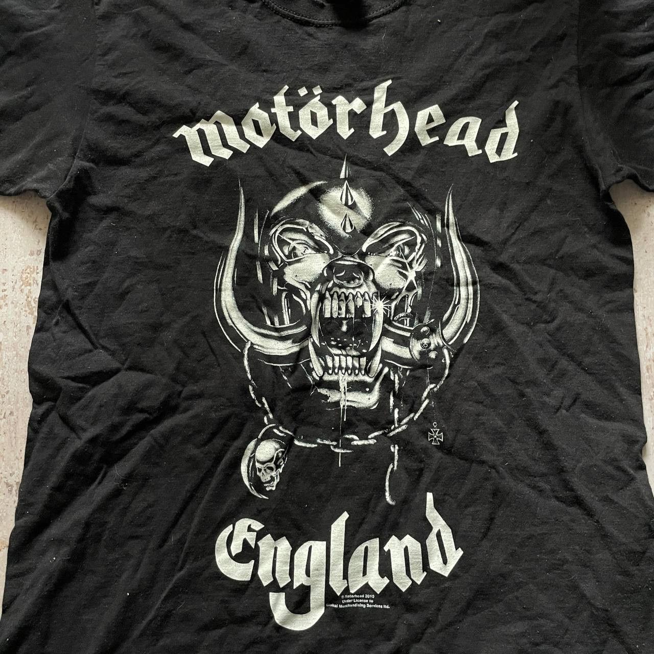 Band Tees VINTAGE Y2K MOTÖRHEAD AMAZING FADED RARE T SHIRT Size US S / EU 44-46 / 1 - 3 Thumbnail