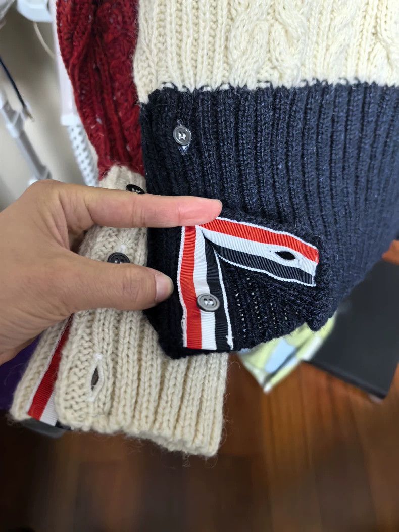 Thom Browne Thom Browne size4 A wool sweater Size US XL / EU 56 / 4 - 2 Thumbnail