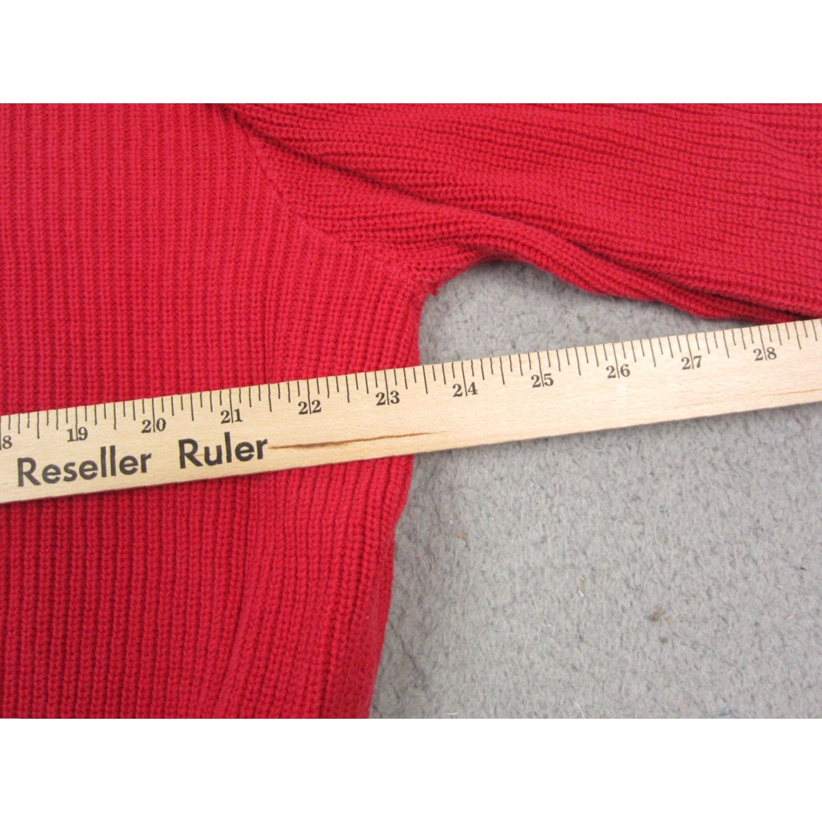 Vintage VINTAGE Kent Sweater Mens XL Red Knit Henley 80s 90s Retro Classic Pullover Knit Wool Free-form? Size US XL / EU 56 / 4 - 5 Thumbnail