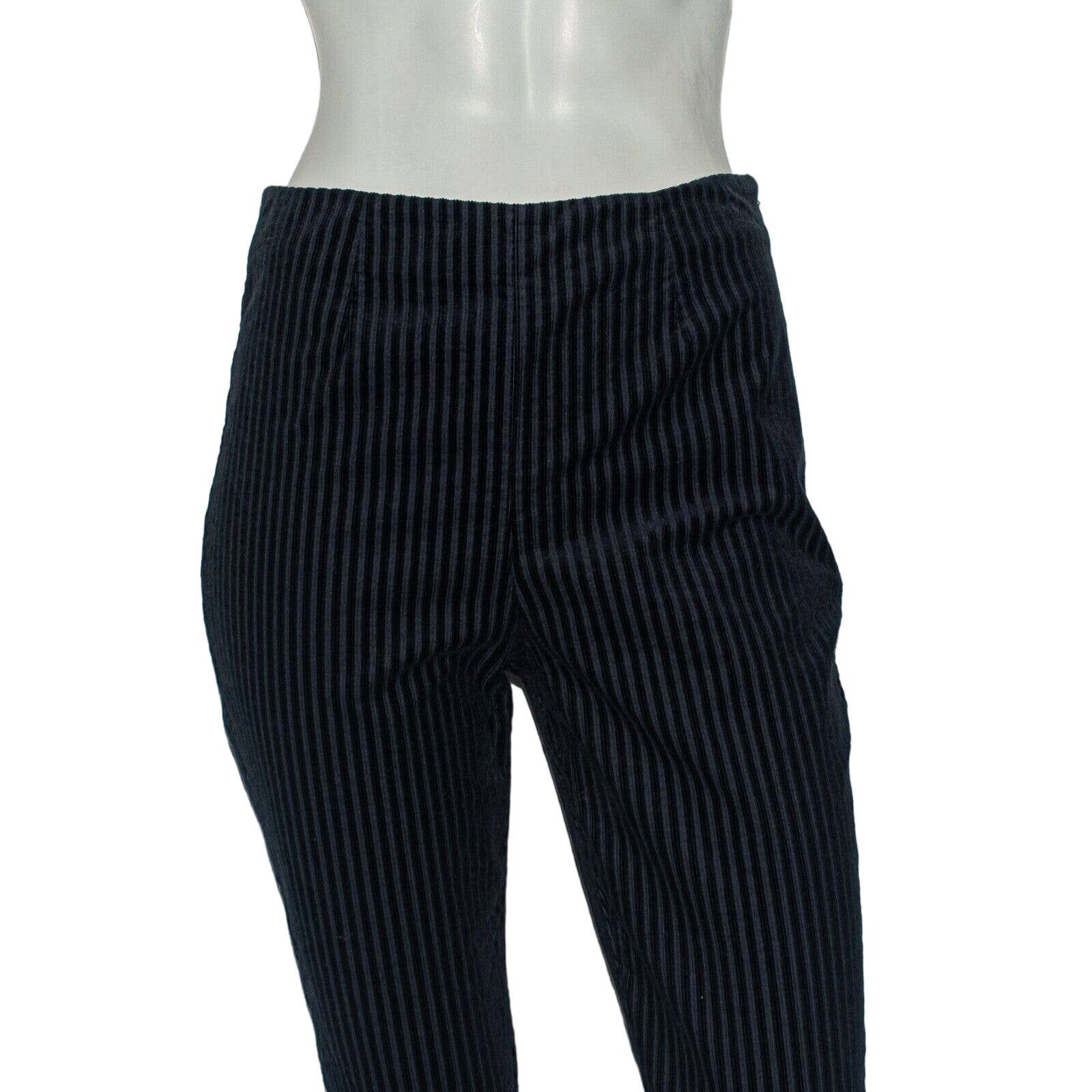 Frame FRAME denim Fine Variegated Slit Pants Fall Navy Cotton Size 26" / US 2 / IT 38 - 8 Thumbnail