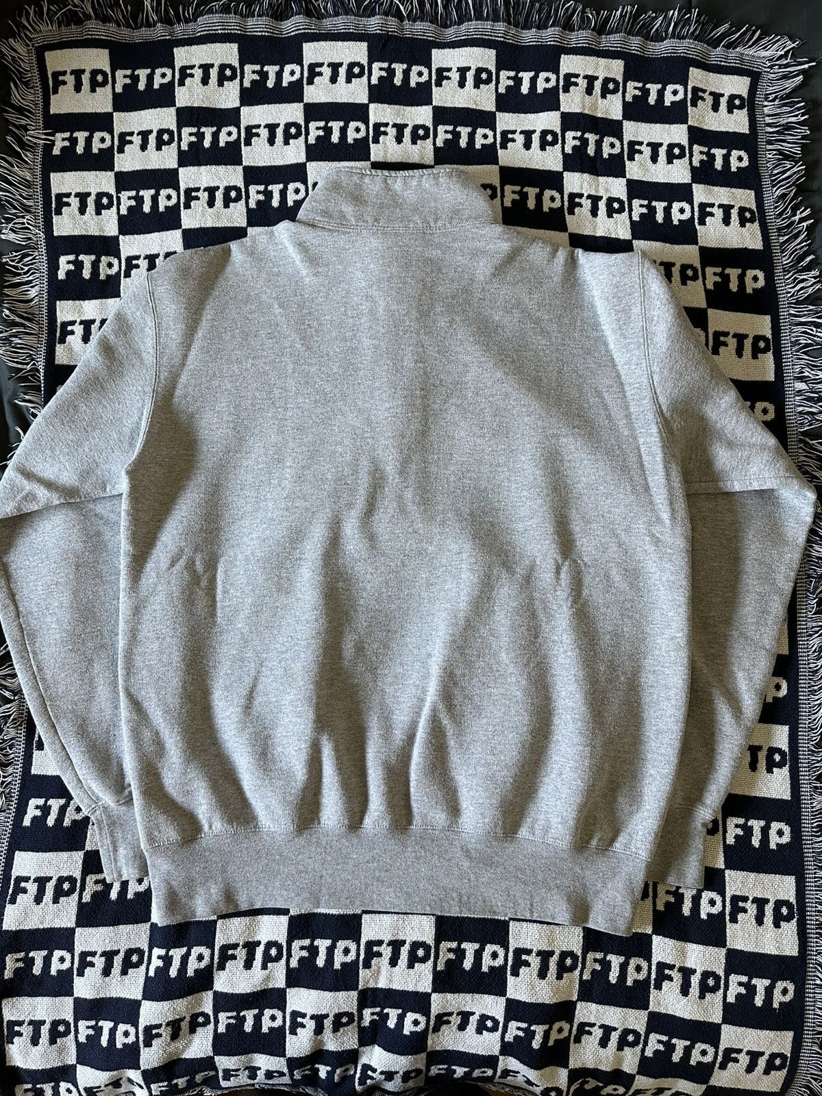 Fuck The Population FTP SPELLOUT QUARTER ZIP CHAMPION SWEATER Size US L / EU 52-54 / 3 - 2 Thumbnail